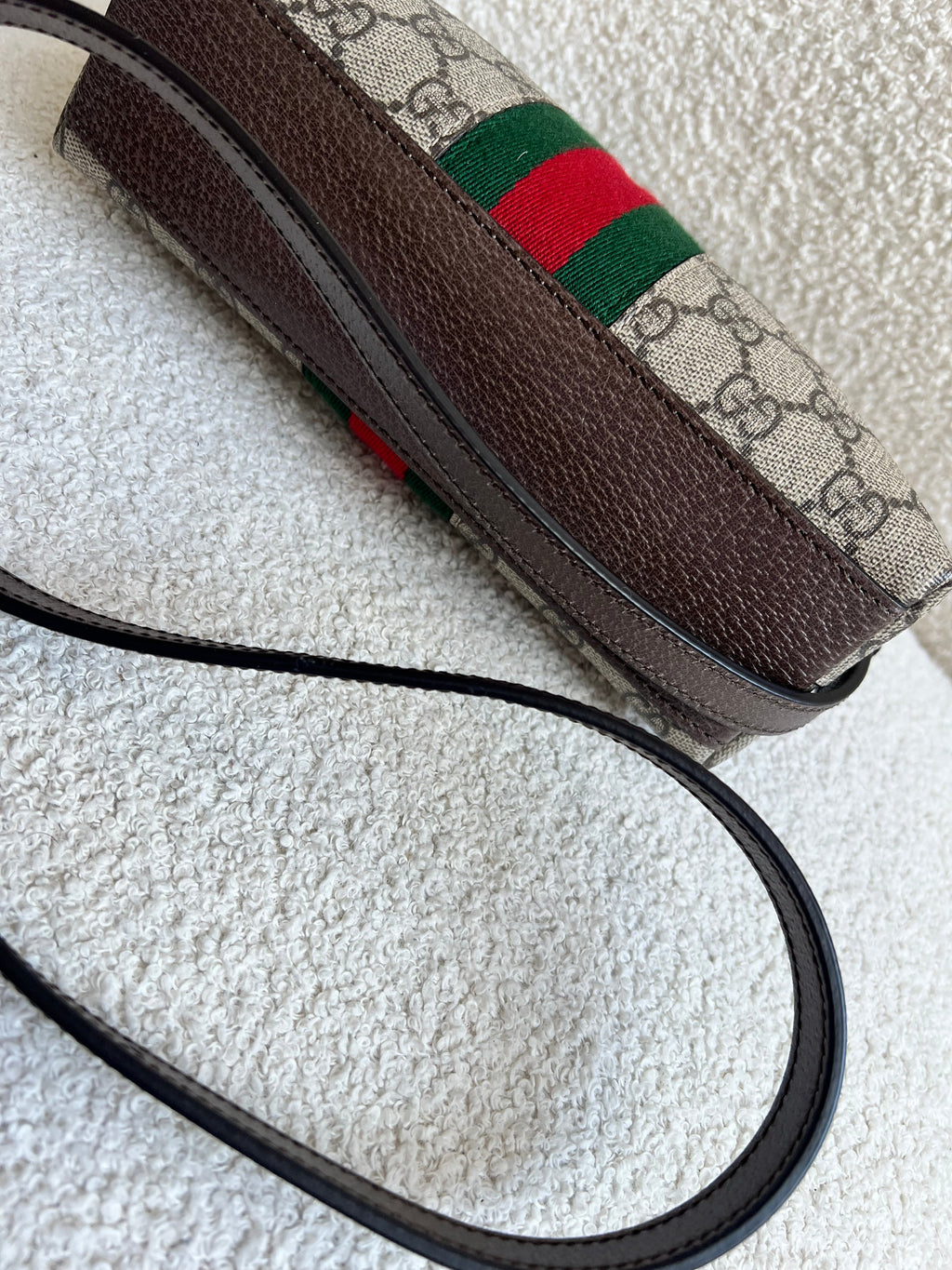 Gucci Ophidia GG Supreme Rounded Top Shoulder Bag (RRP £1,380)