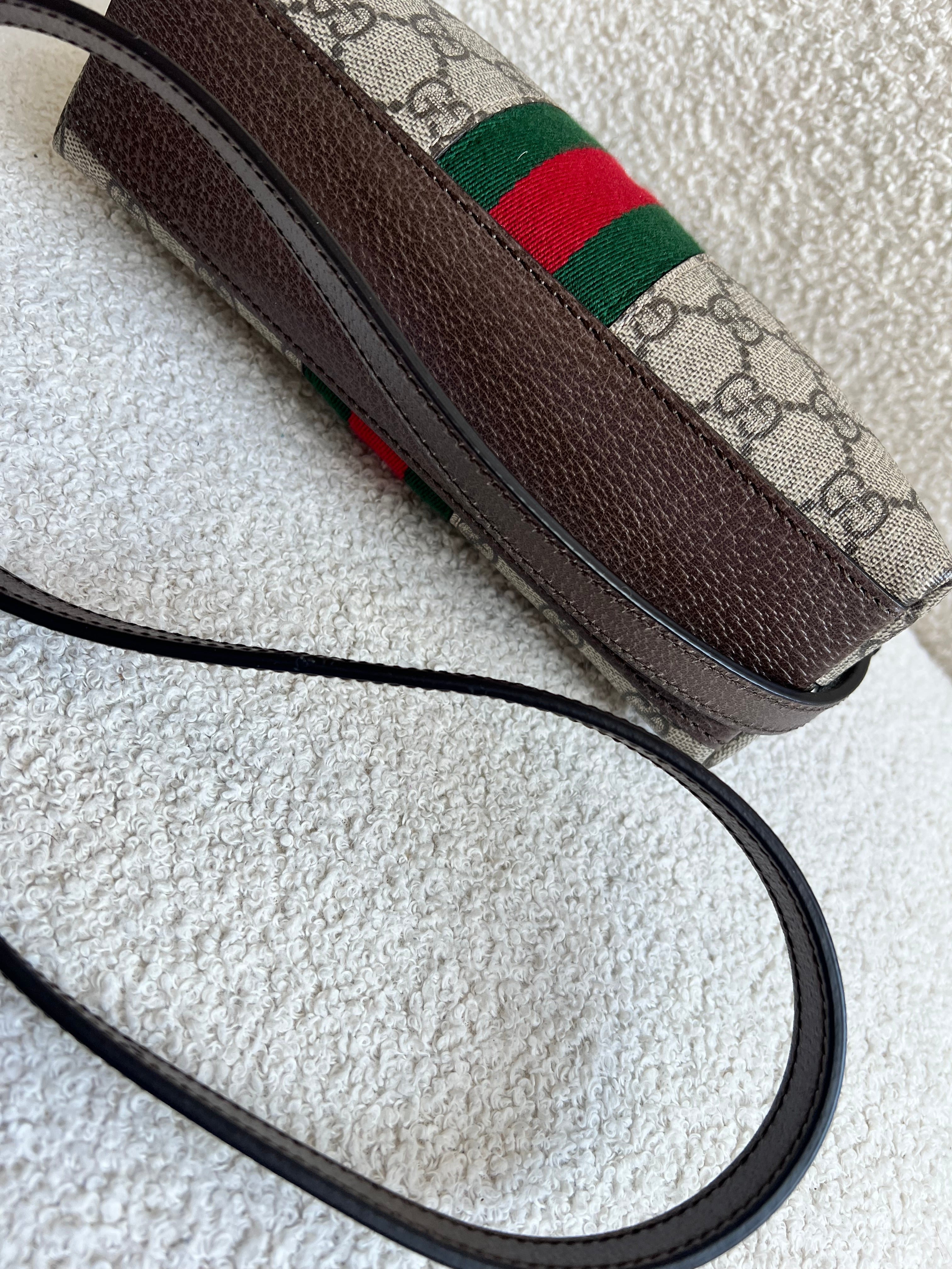 Gucci Ophidia GG Supreme Rounded Top Shoulder Bag (RRP £1,380)