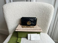 Gucci GG Black Marmont Super Mini Shoulder Bag (RRP £985)