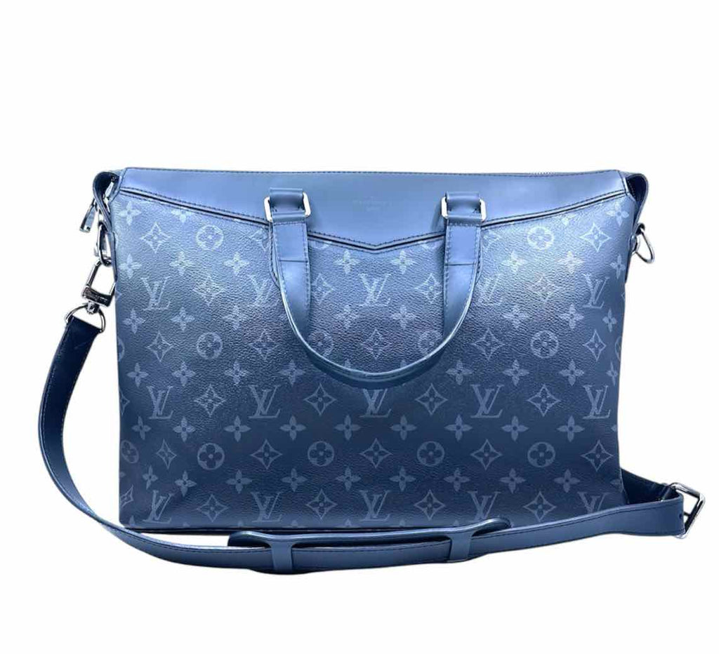 LOUIS VUITTON Black Monogram Briefcase