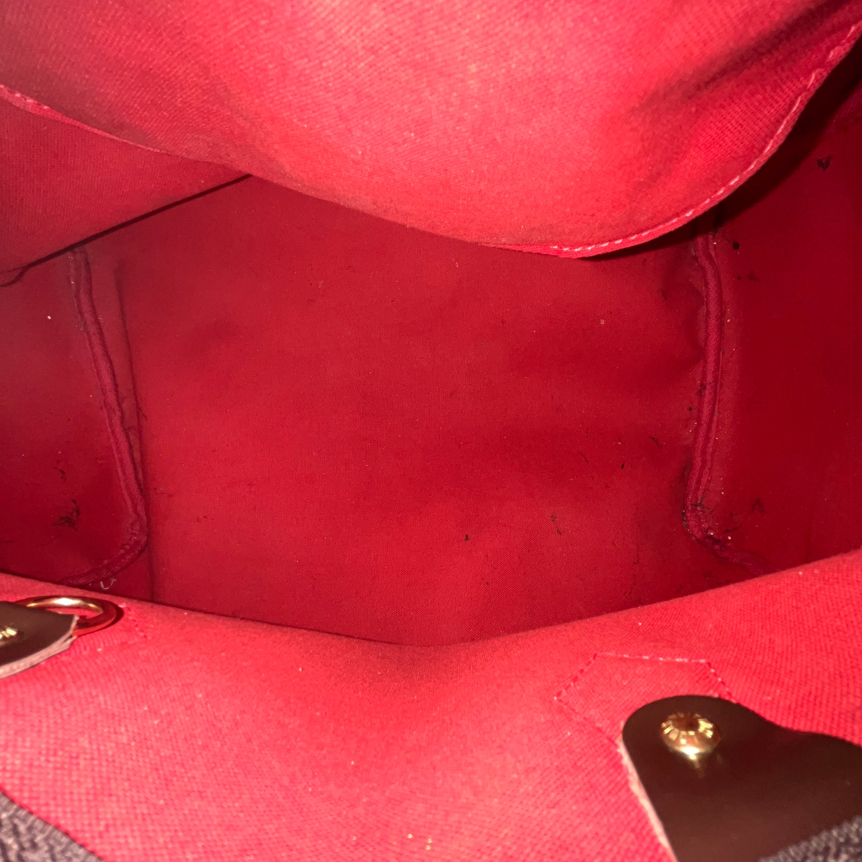 LOUIS VUITTON Damier Ebene Speedy 30 Satchel