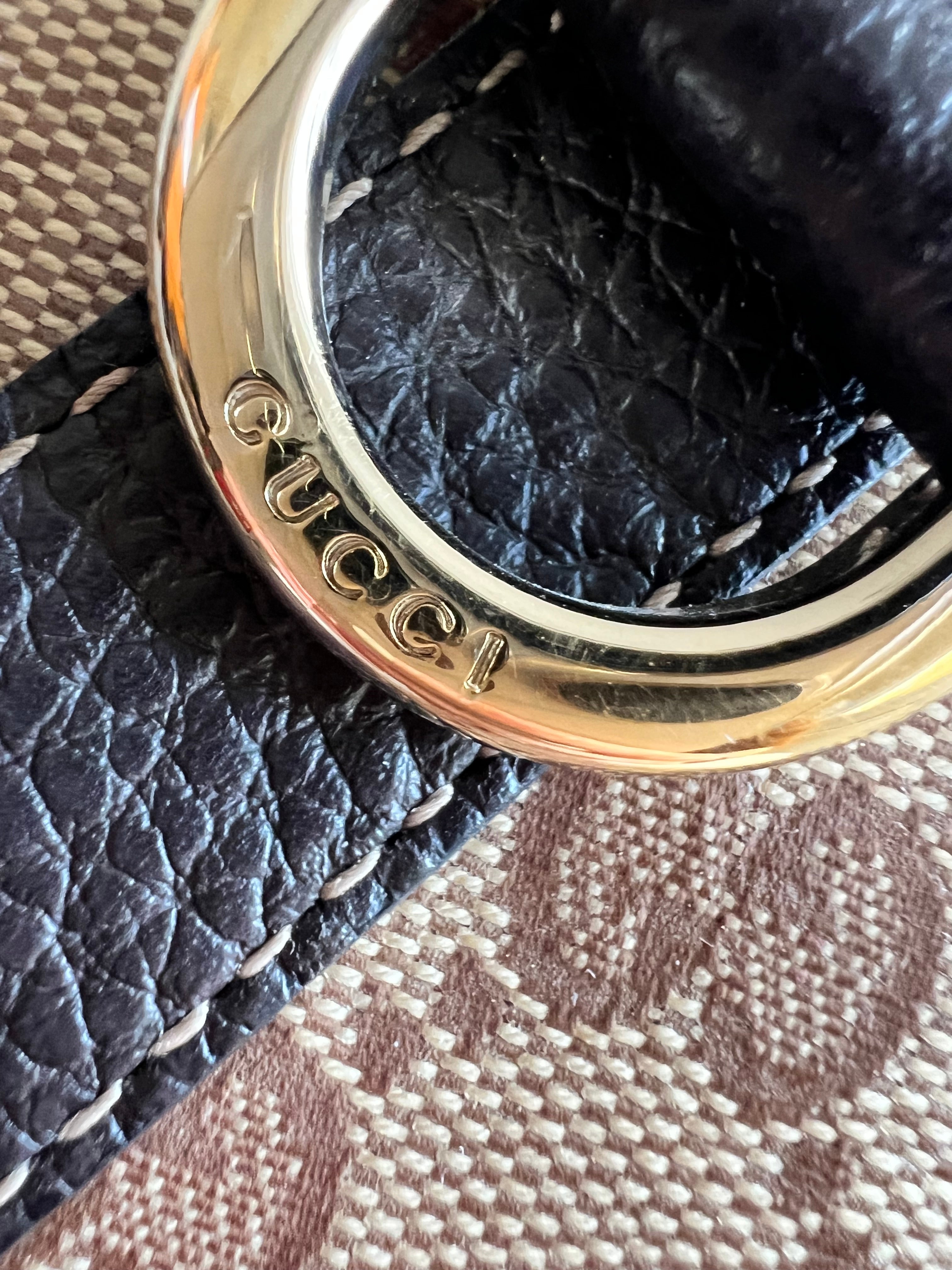Gucci GG Coated Canvas Abbey Hobo