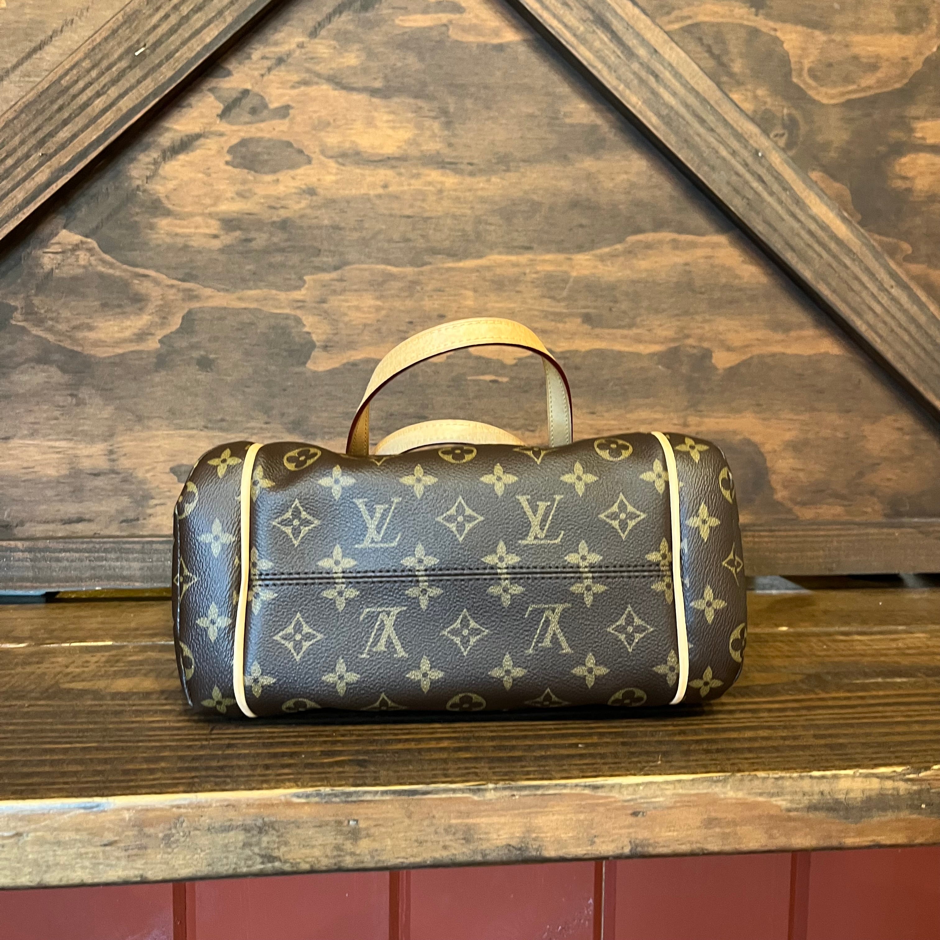 LOUIS VUITTON Totally PM Brown Monogram Canvas Tote