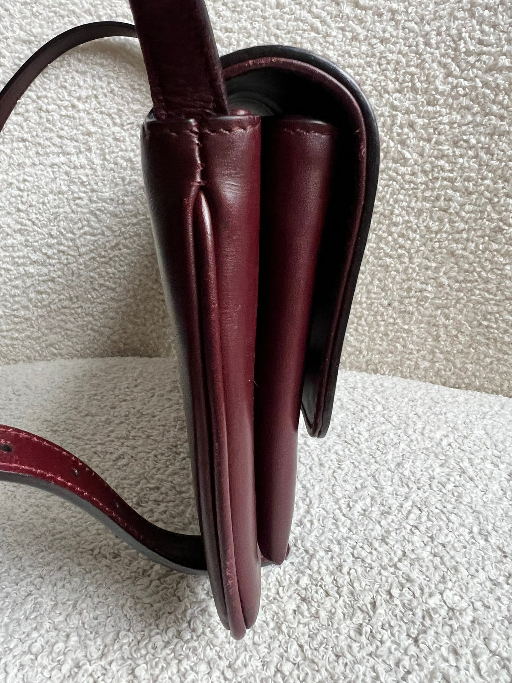 Gucci Burgundy Small Arli Shoulder Bag