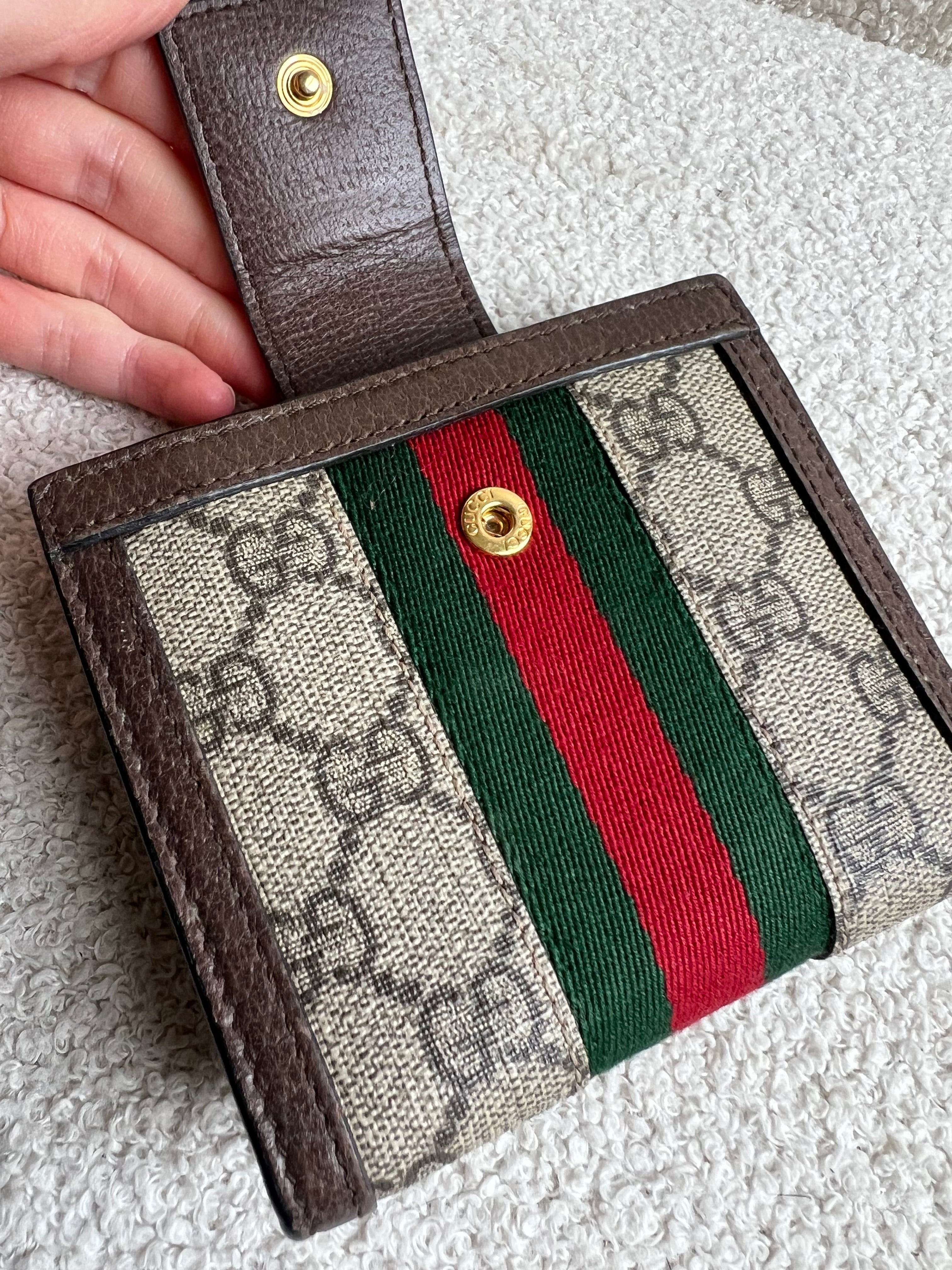 Gucci Ophidia Supreme French Small Wallet Purse