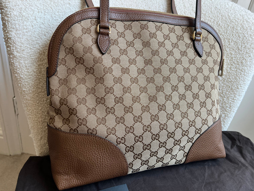 Gucci GG Bree Canvas Shoulder Bag