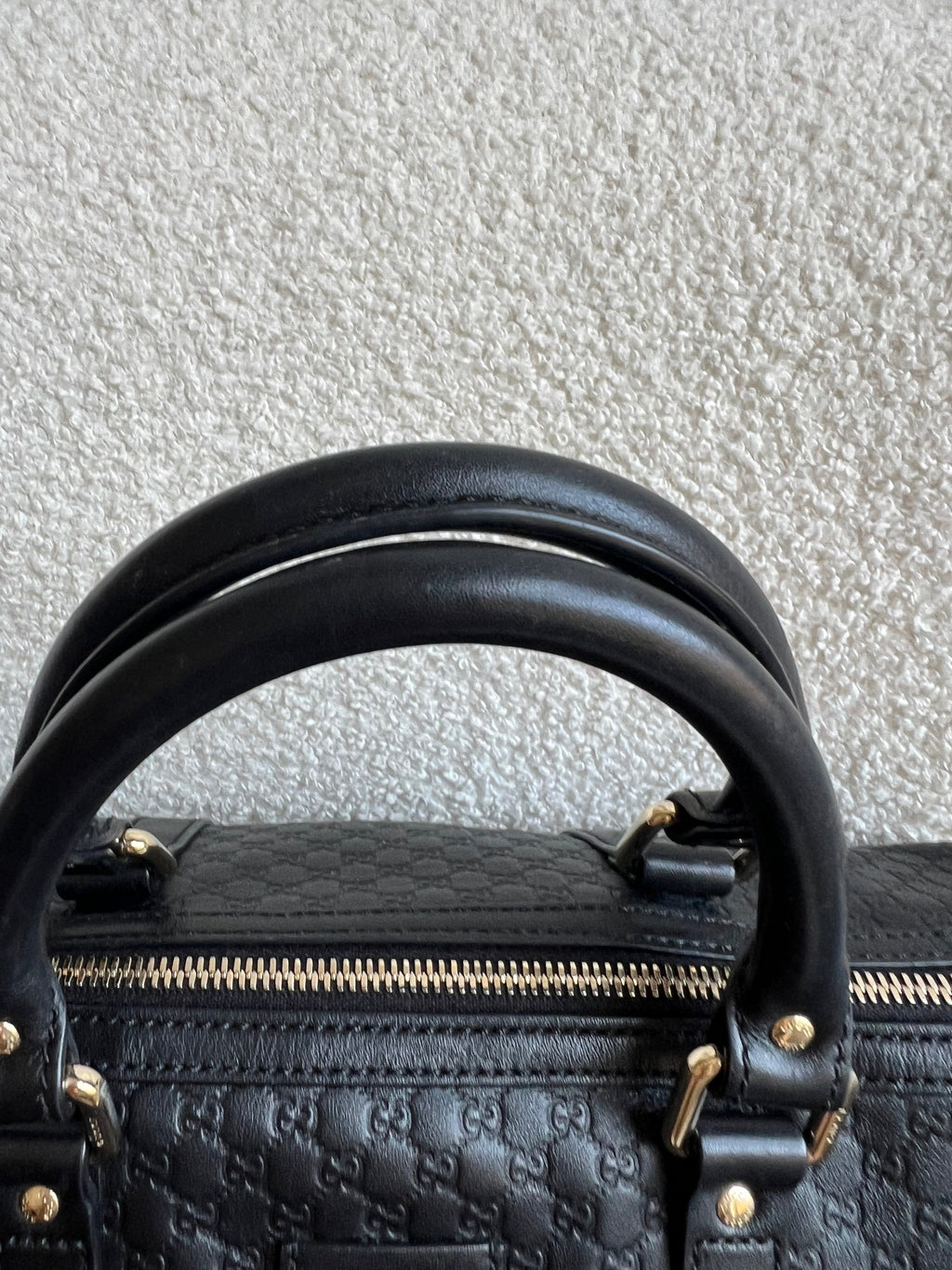 Gucci Black Guccissima Large Boston Joy (RRP £1250)