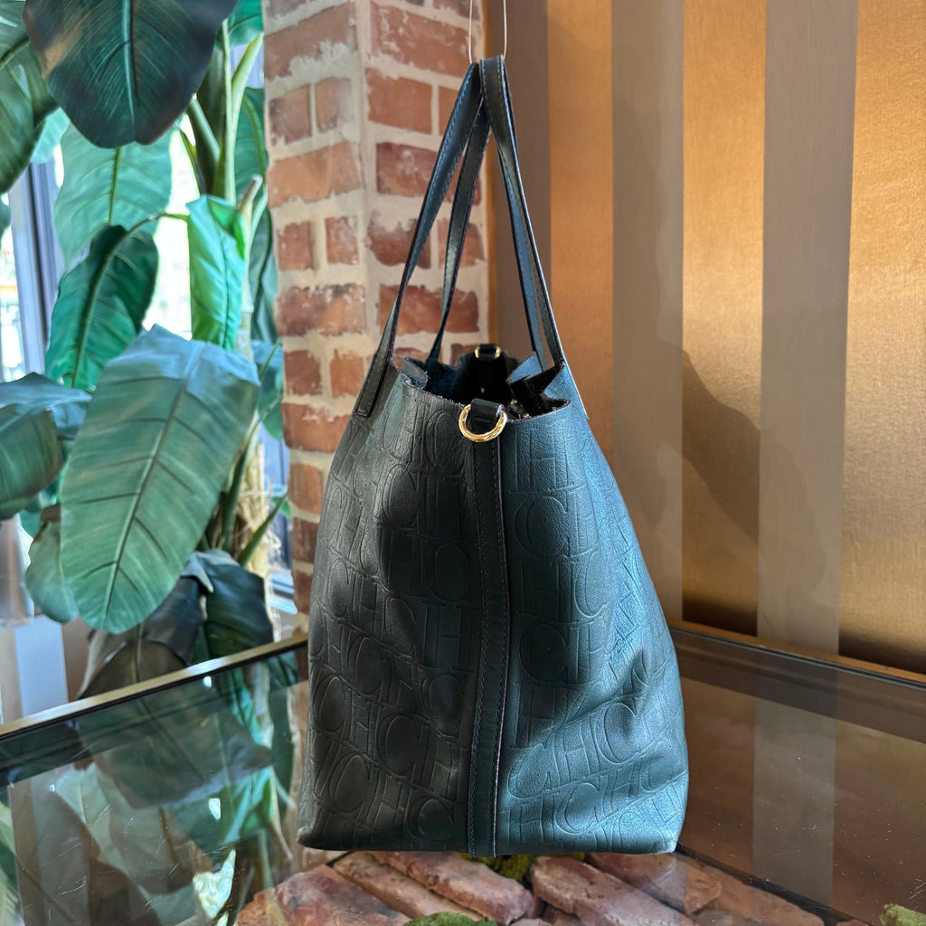 CAROLINA HERRERA CH Embossed Tote