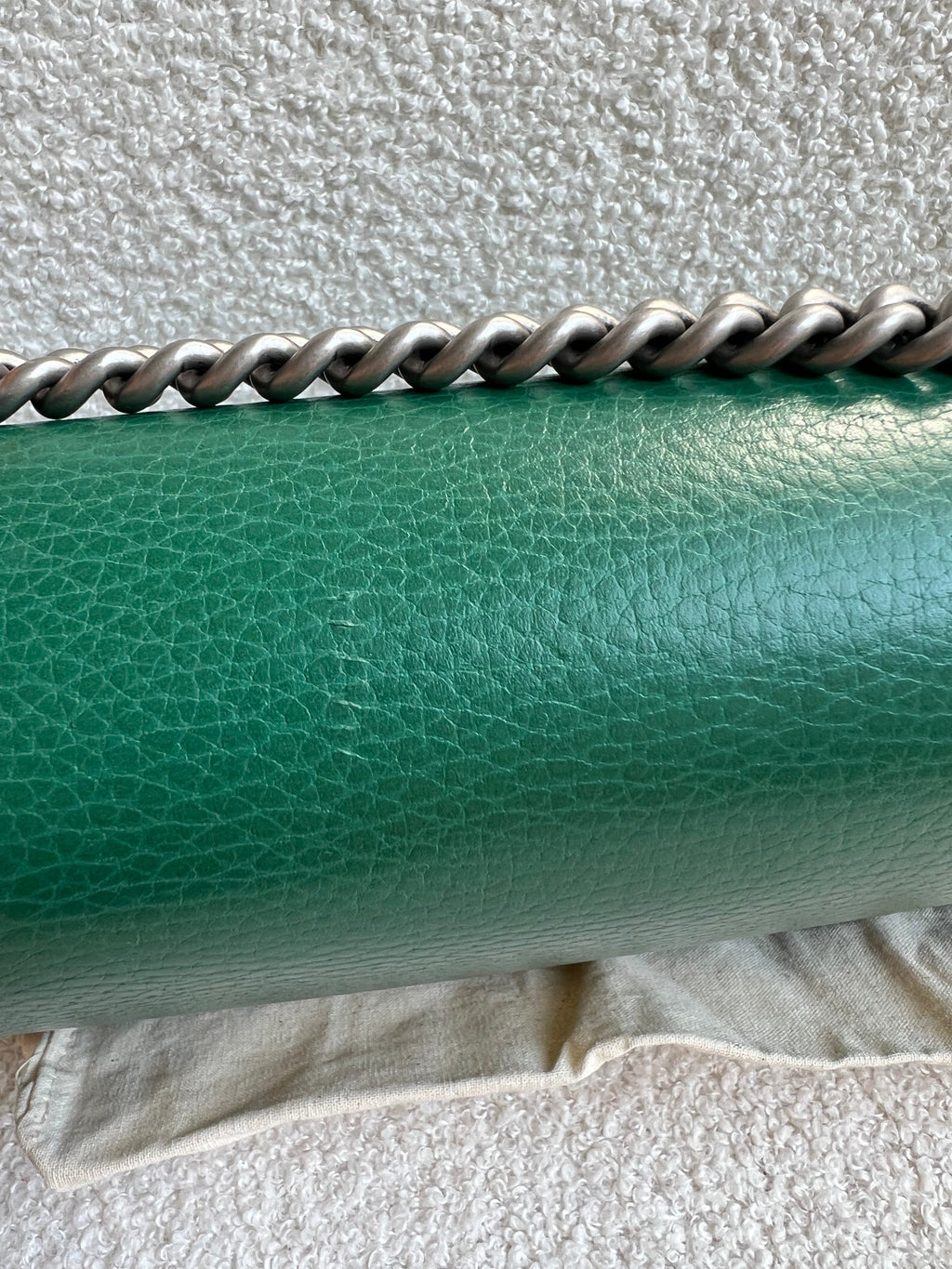 Gucci Dionysus GG Green Small Shoulder Bag (RRP £2,670)