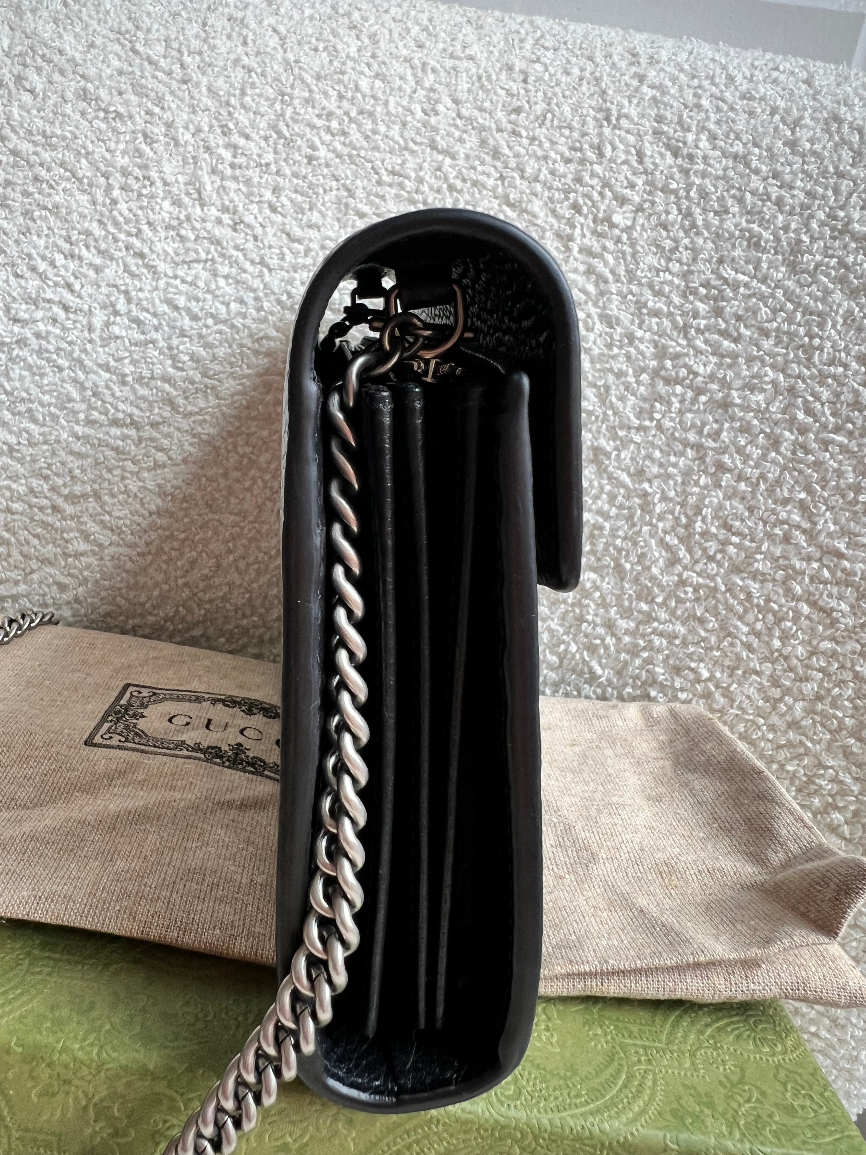 Gucci Dionysus Black Mini Chain Bag (RRP £1420)