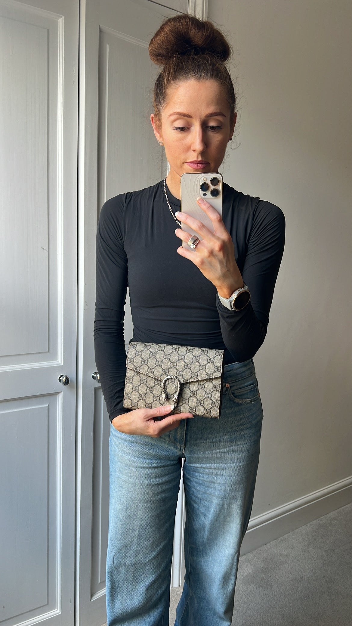 Gucci Dionysus GG Supreme Chain Wallet (RRP £1400)