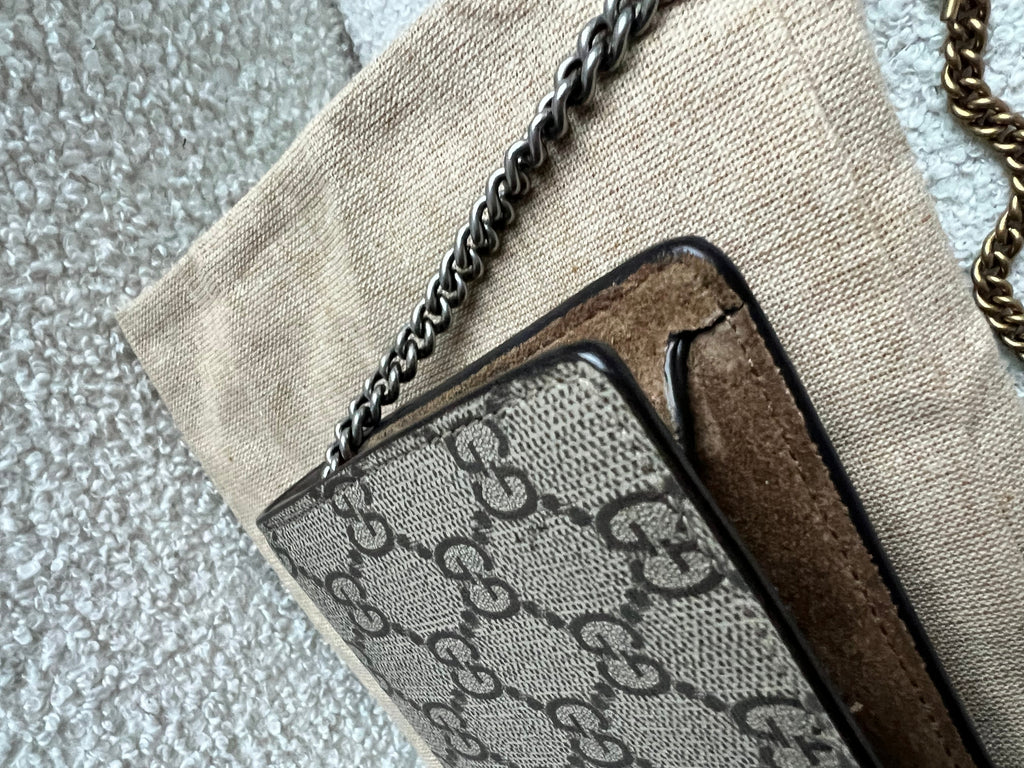 Gucci Dionysus GG Supreme Super Mini Shoulder Bag (RRP £890)
