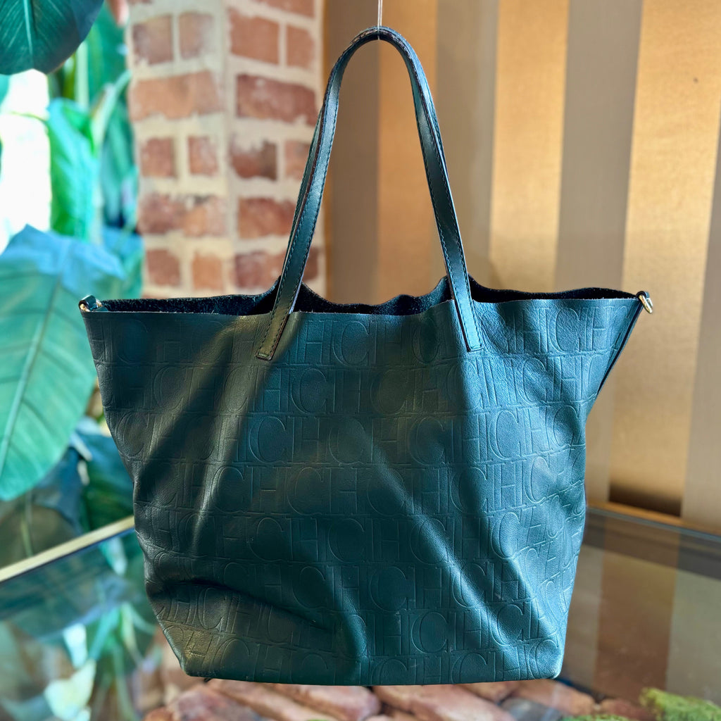 CAROLINA HERRERA CH Embossed Tote