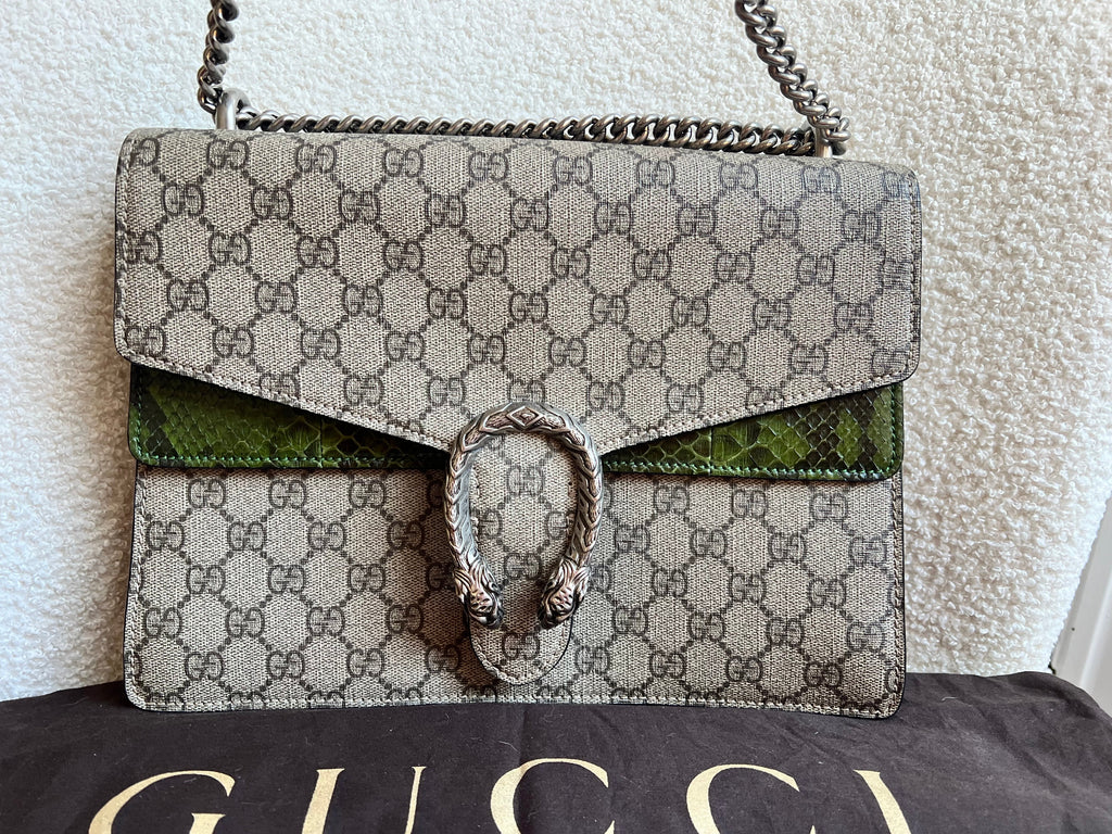 Gucci Dionysus GG Supreme Medium Shoulder Bag (RRP £2,450)