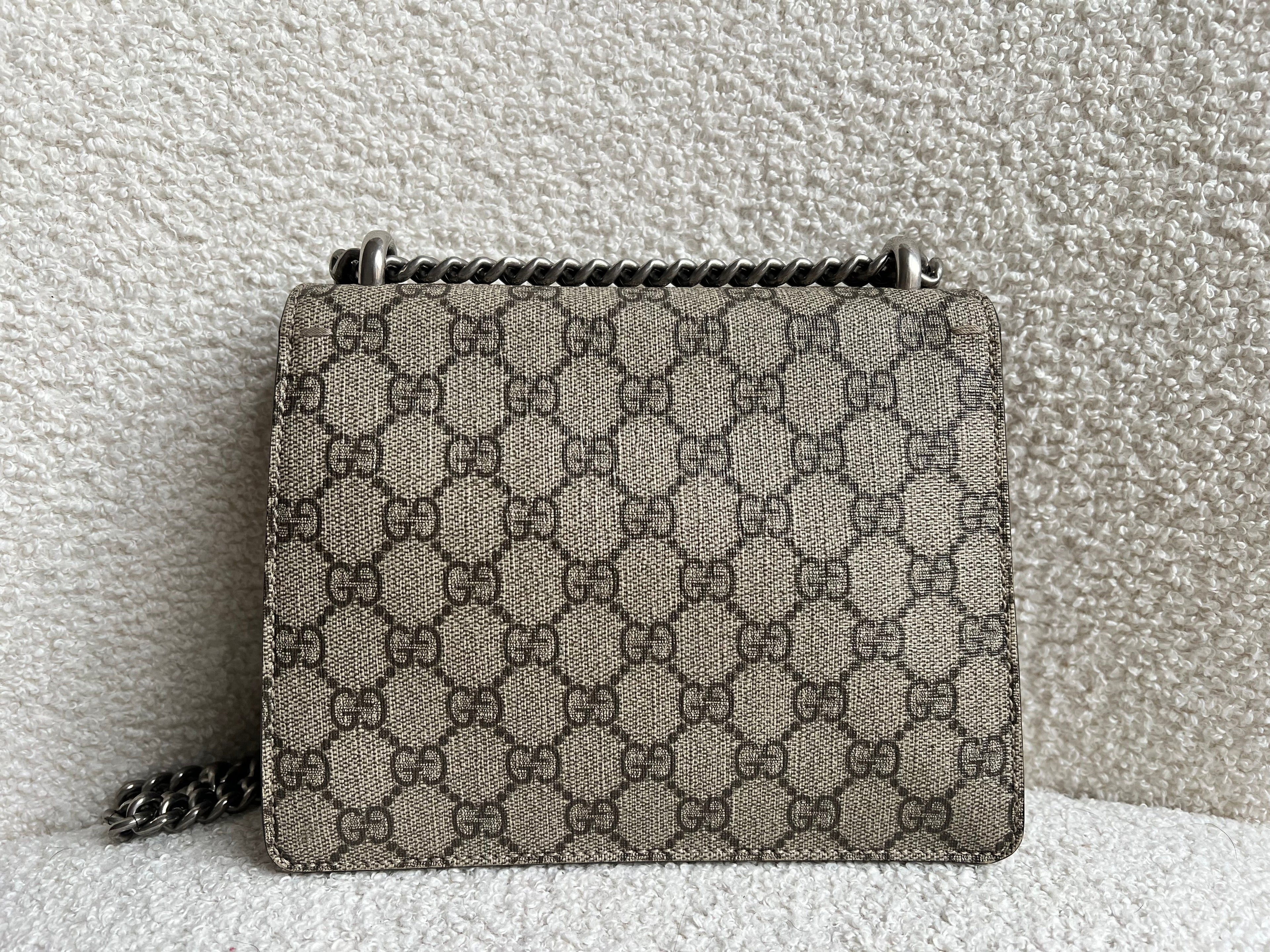 Gucci Dionysus GG Supreme Mini Shoulder Bag (RRP £1,890)
