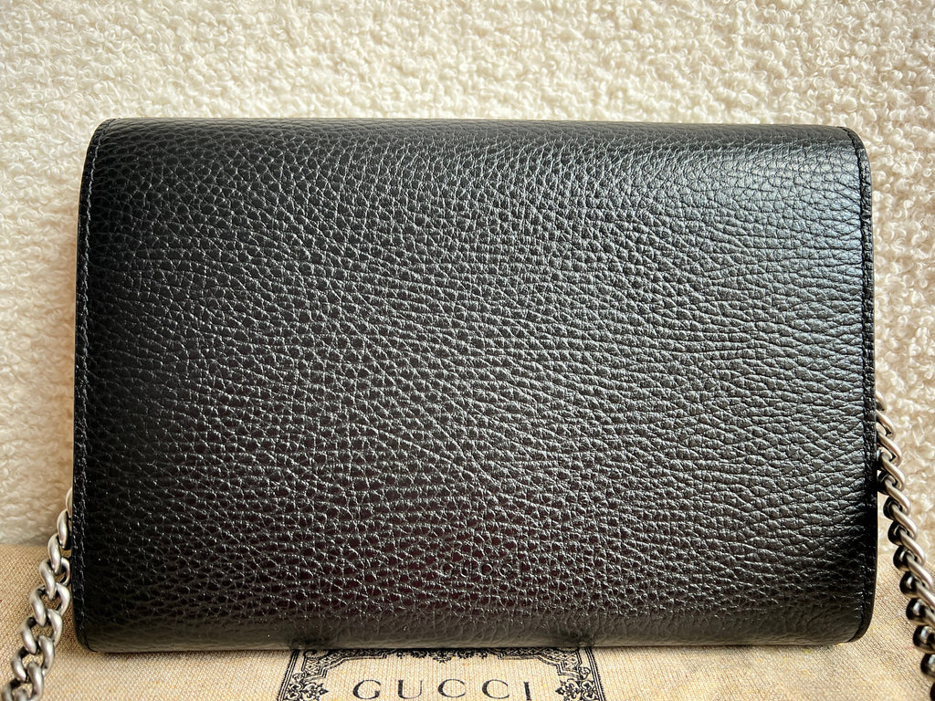 Gucci Dionysus Black Mini Chain Bag (RRP £1420)
