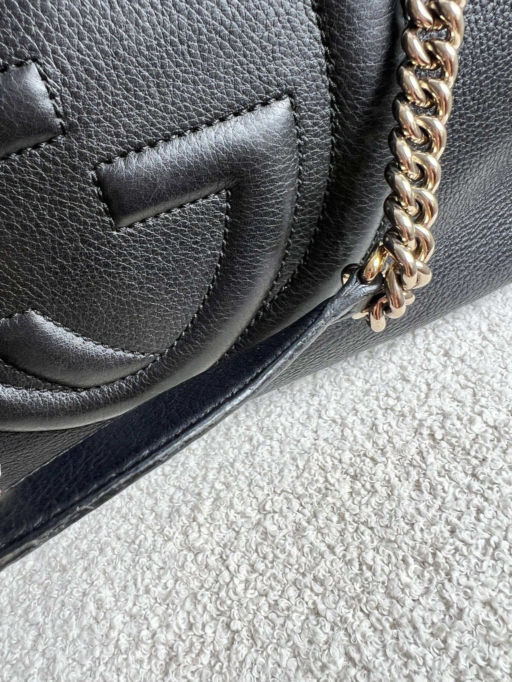 Gucci Black Soho Chain Tote (RRP £1350)