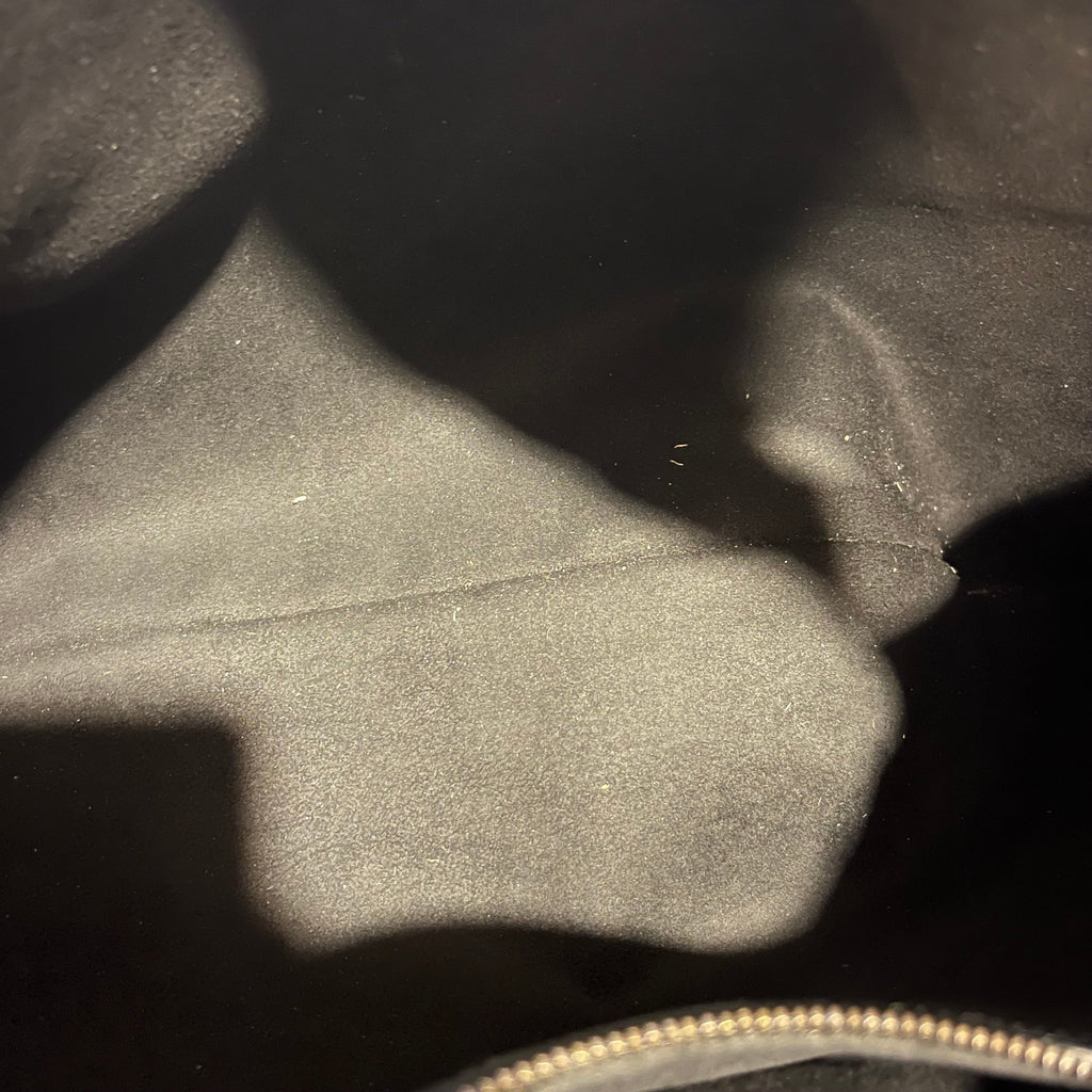 GUCCI Aphrodite Black Leather Hobo Bag