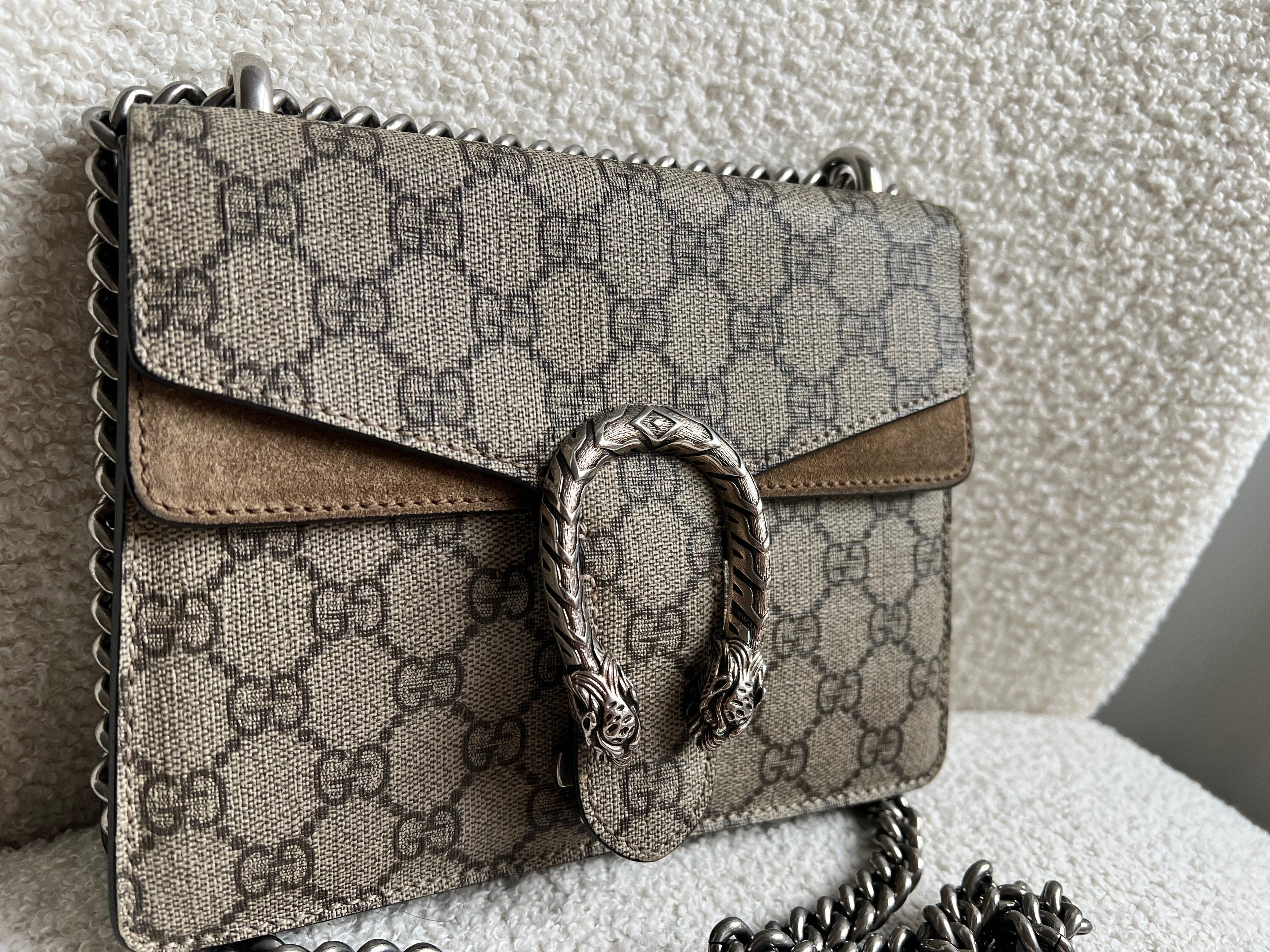 Gucci Dionysus GG Supreme Mini Shoulder Bag (RRP £1,890)