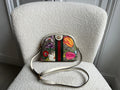 Gucci White Flora Supreme Rounded Top Shoulder Bag (RRP £1,080)
