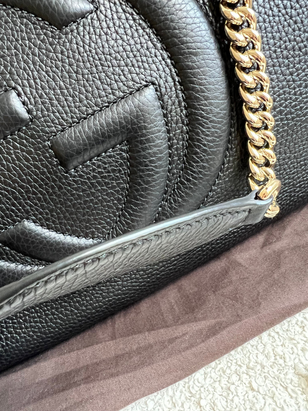 Gucci Black Soho Chain Tote (RRP £1350)