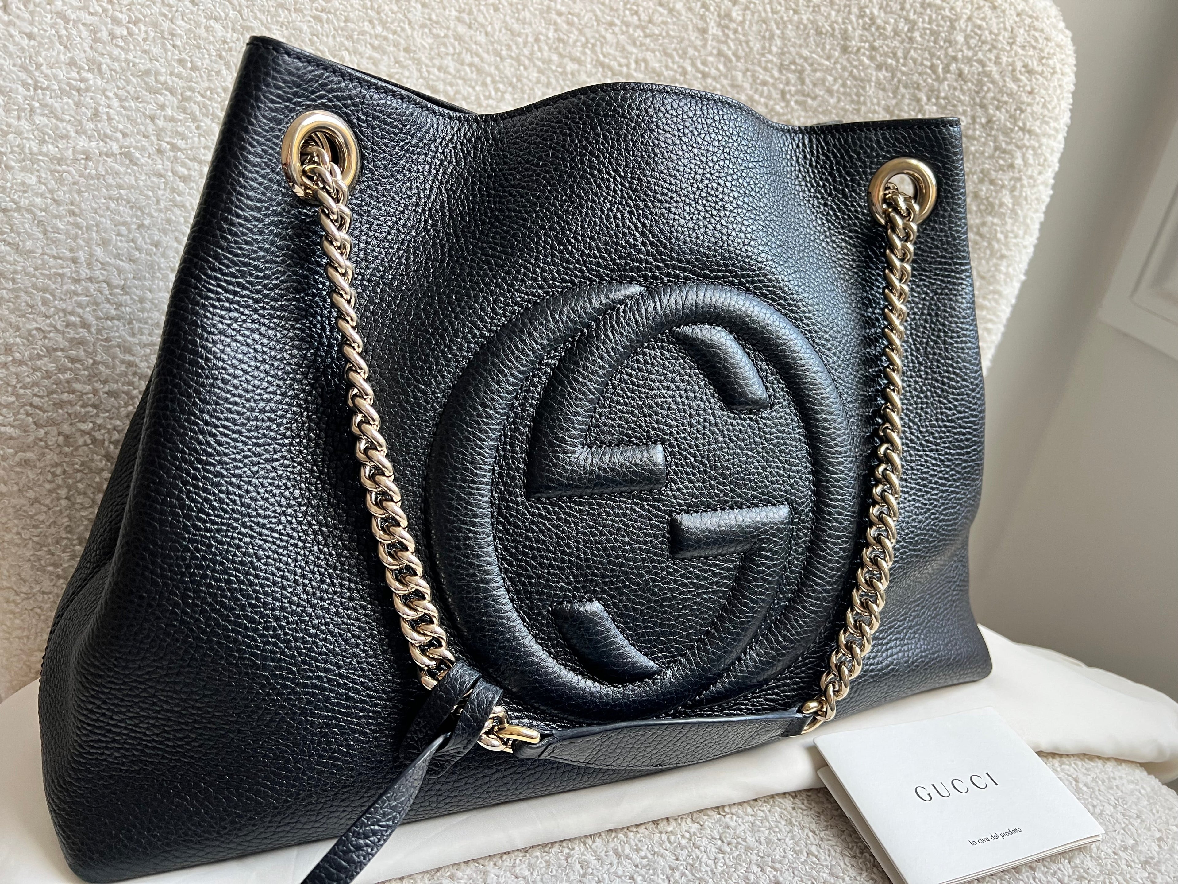 Gucci Black Soho Chain Tote (RRP £1350)