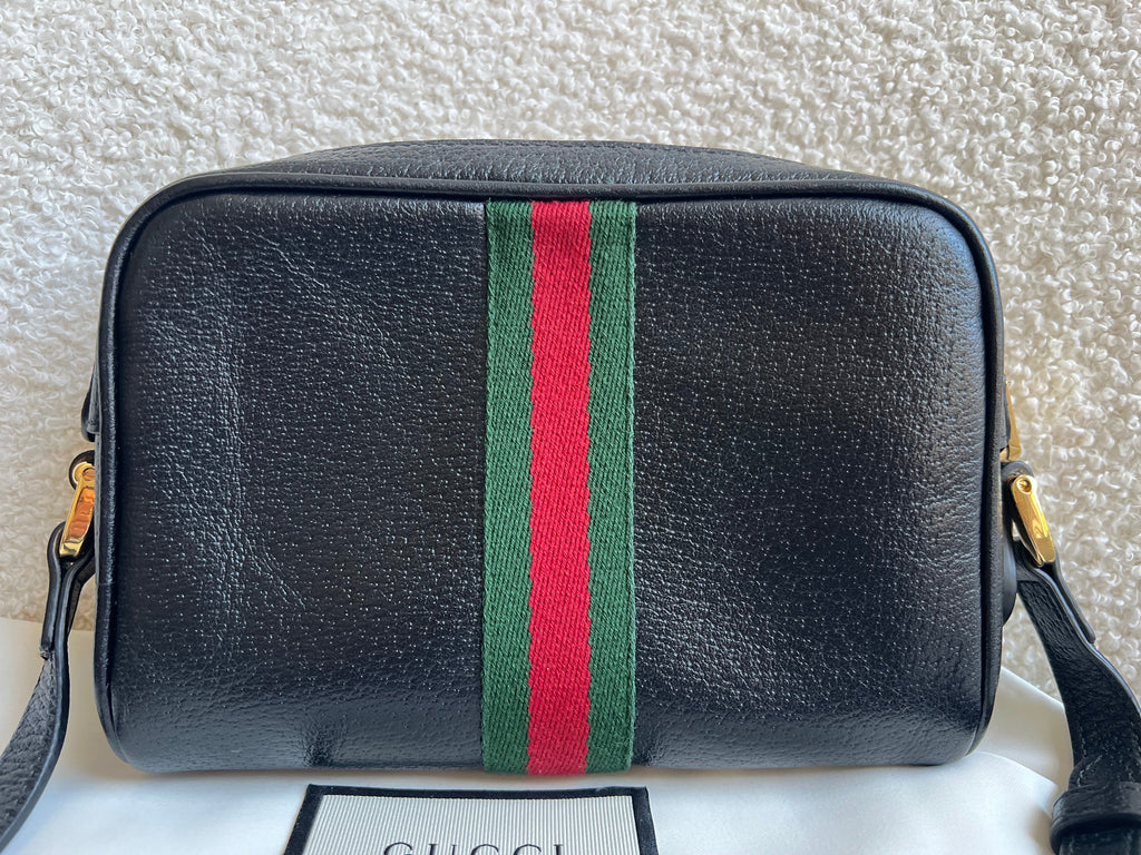 Gucci GG Black Ophidia Mini Shoulder Bag