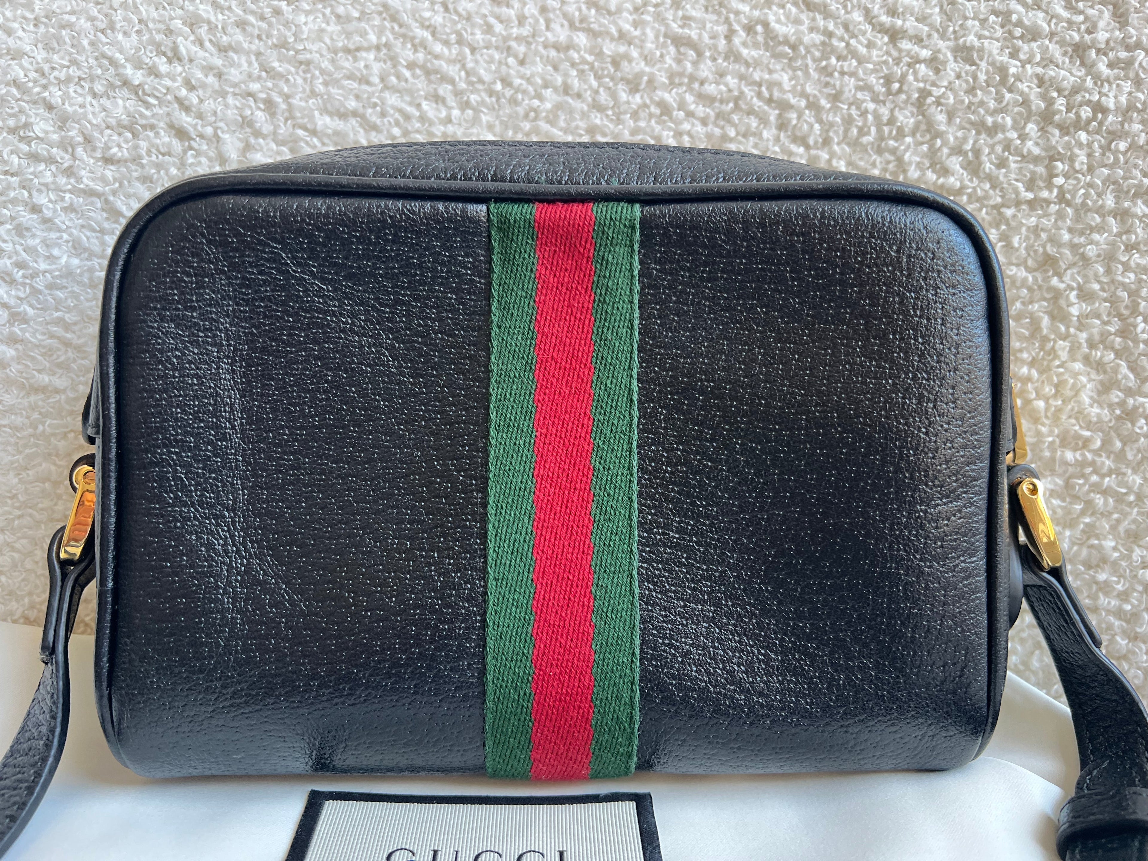Gucci GG Black Ophidia Mini Shoulder Bag