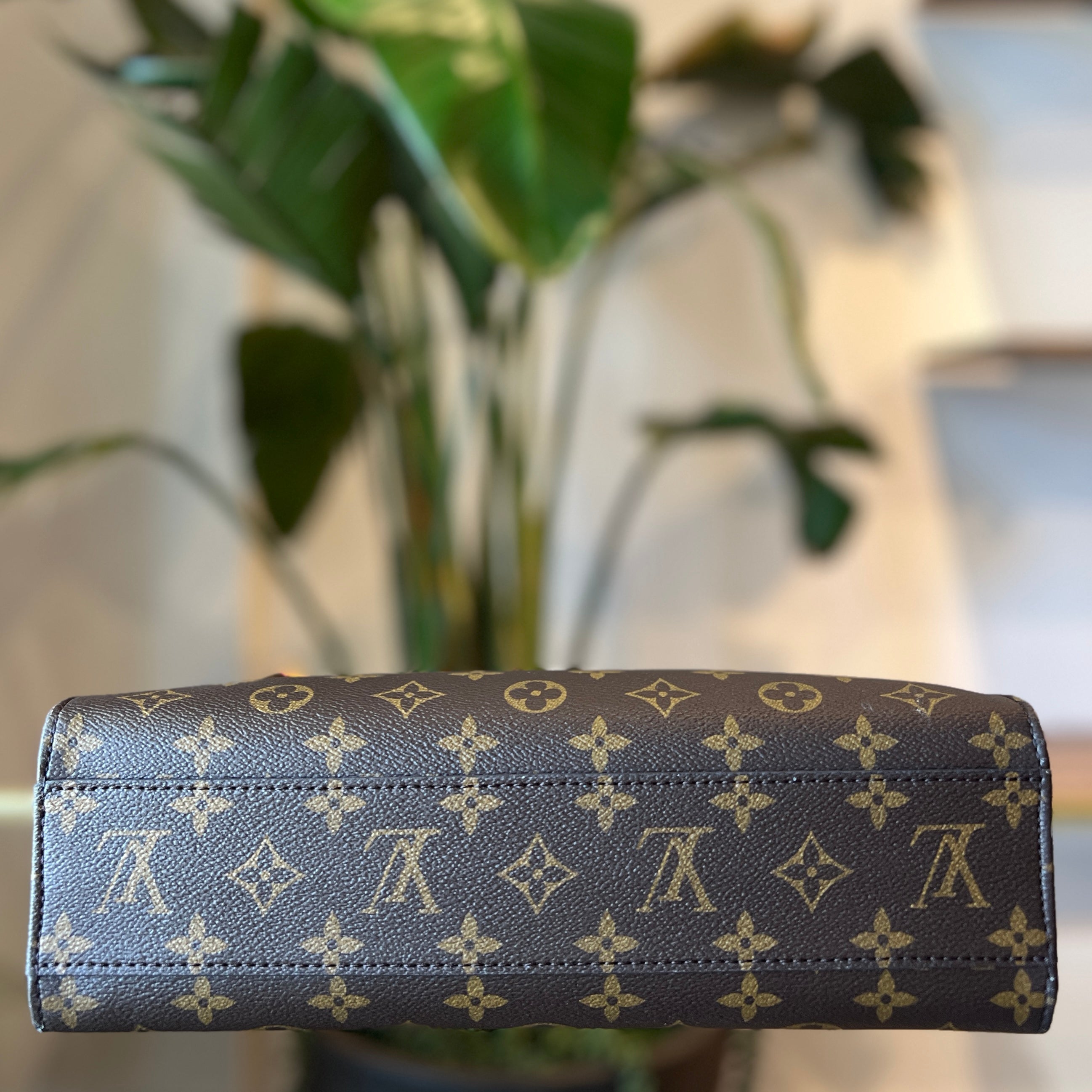 LOUIS VUITTON Monogram Sac Plat NM