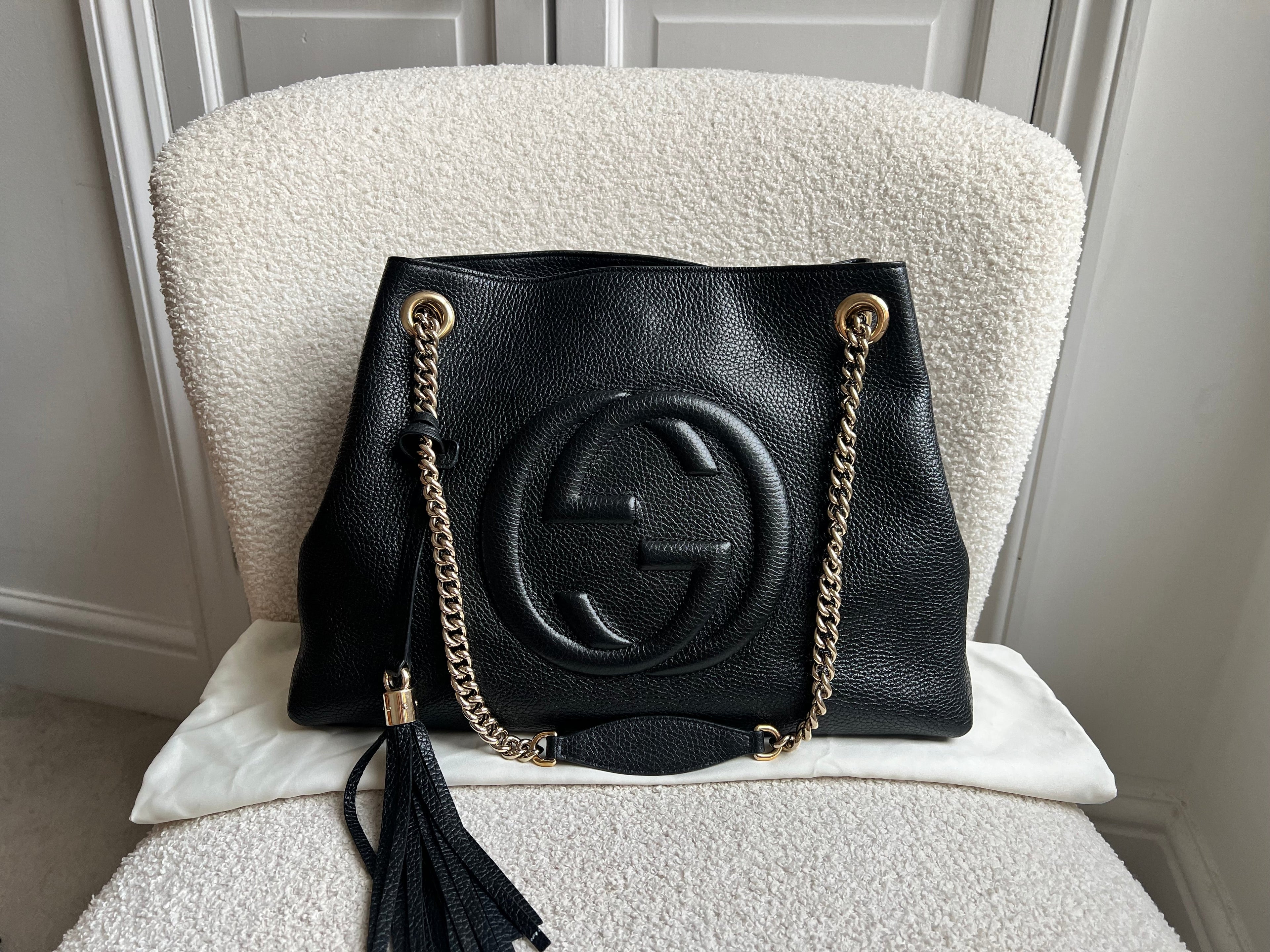 Gucci Black Soho Chain Tote (RRP £1350)