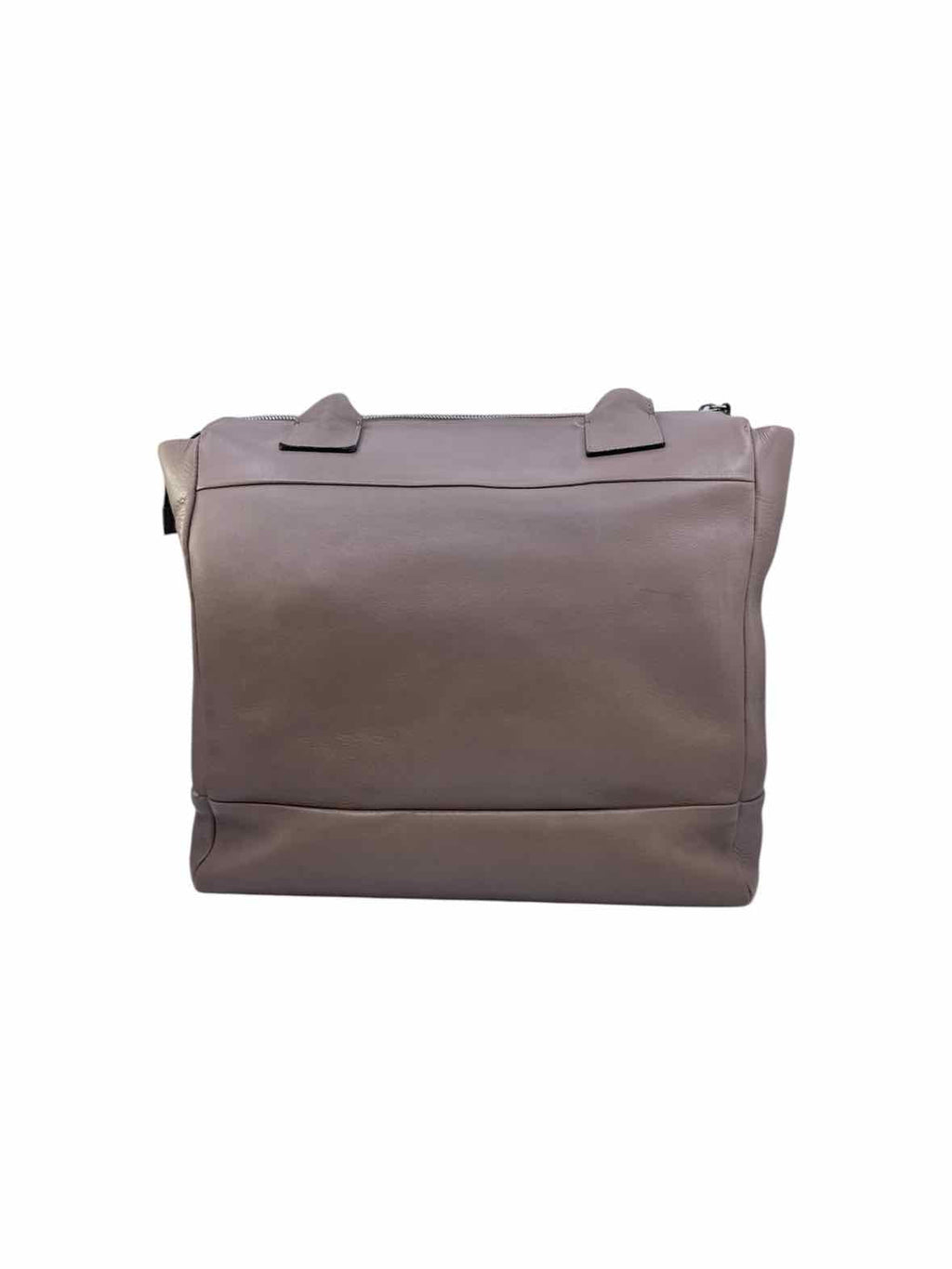 BRUNELLO CUCINELLI Taupe Leather Solid Handbag
