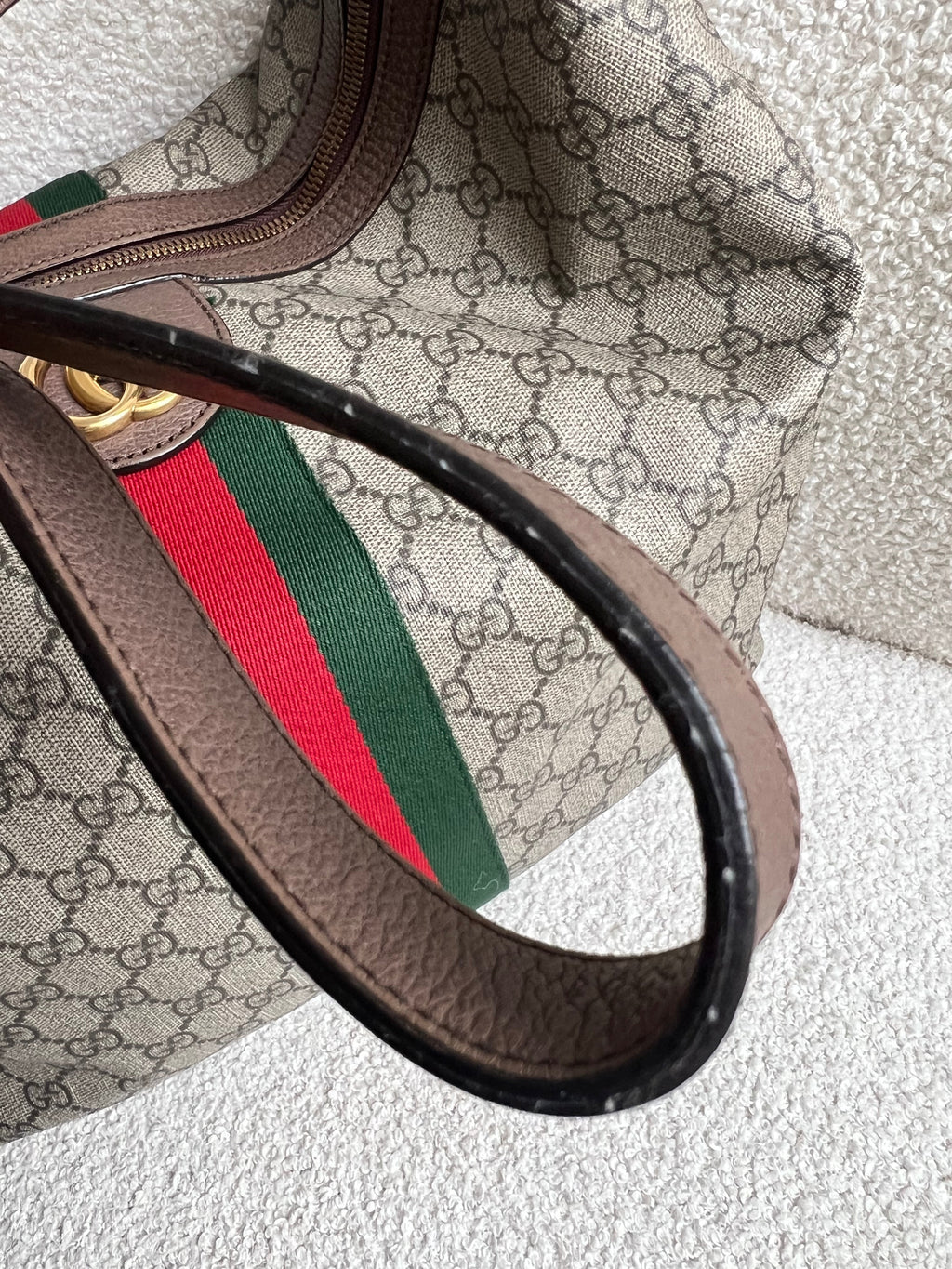 Gucci GG Supreme Ophidia Large Shoulder Bag (RRP £1190)