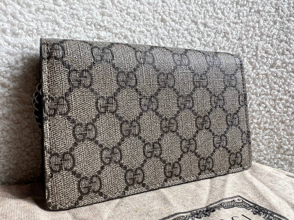 Gucci Dionysus GG Supreme Super Mini Shoulder Bag (RRP £890)