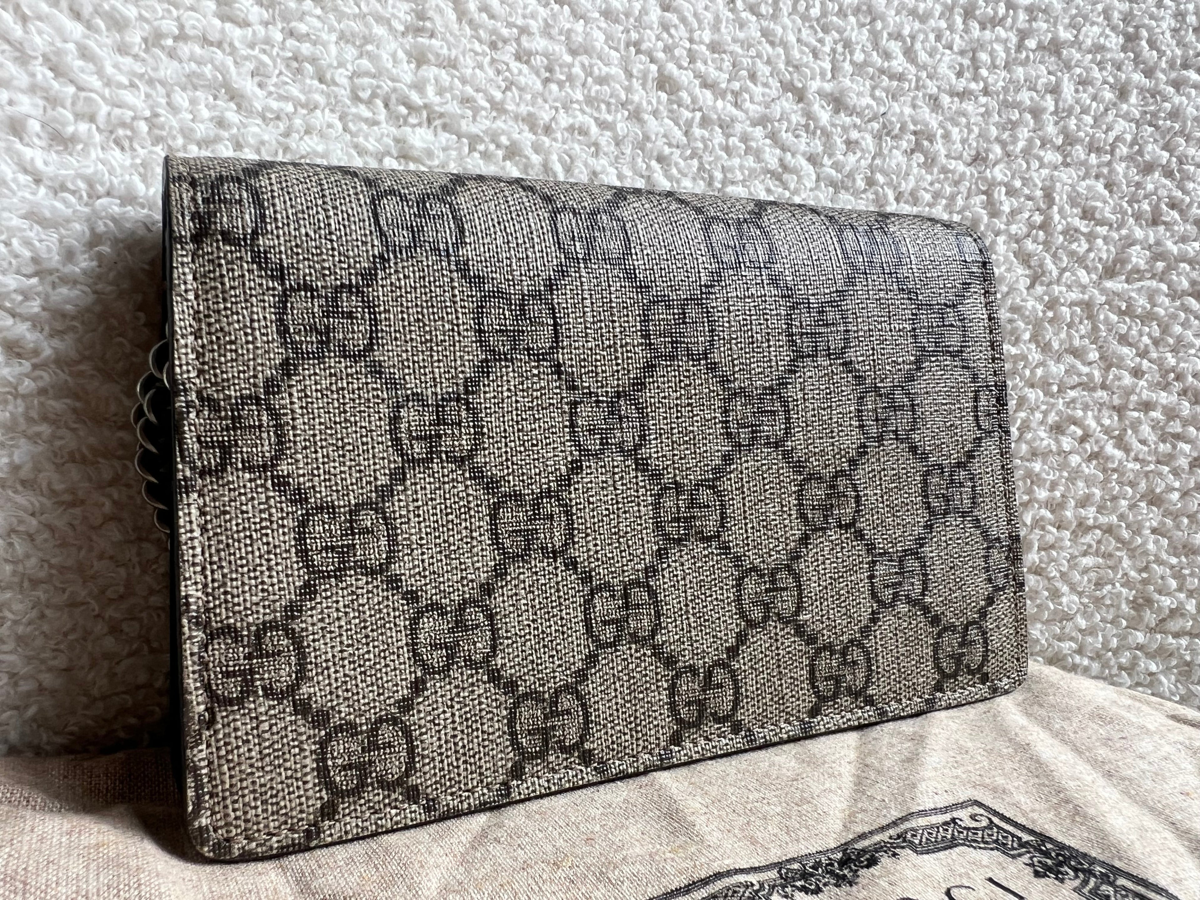 Gucci Dionysus GG Supreme Super Mini Shoulder Bag (RRP £890)