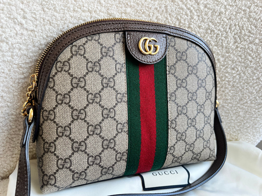 Gucci Ophidia GG Supreme Rounded Top Shoulder Bag (RRP £1,380)