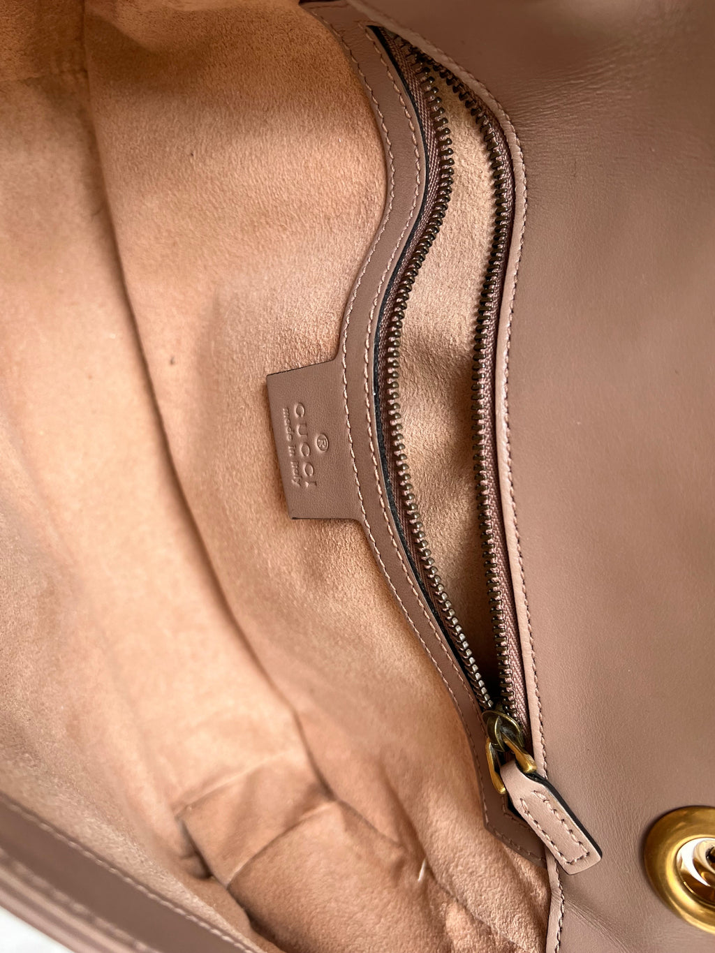 Gucci GG Dusty Pink Marmont Small Shoulder Bag (RRP £2070)