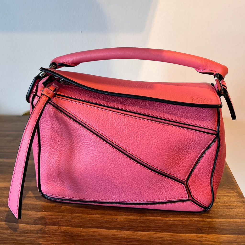 LOEWE Puzzle Mini Leather Shoulder Bag