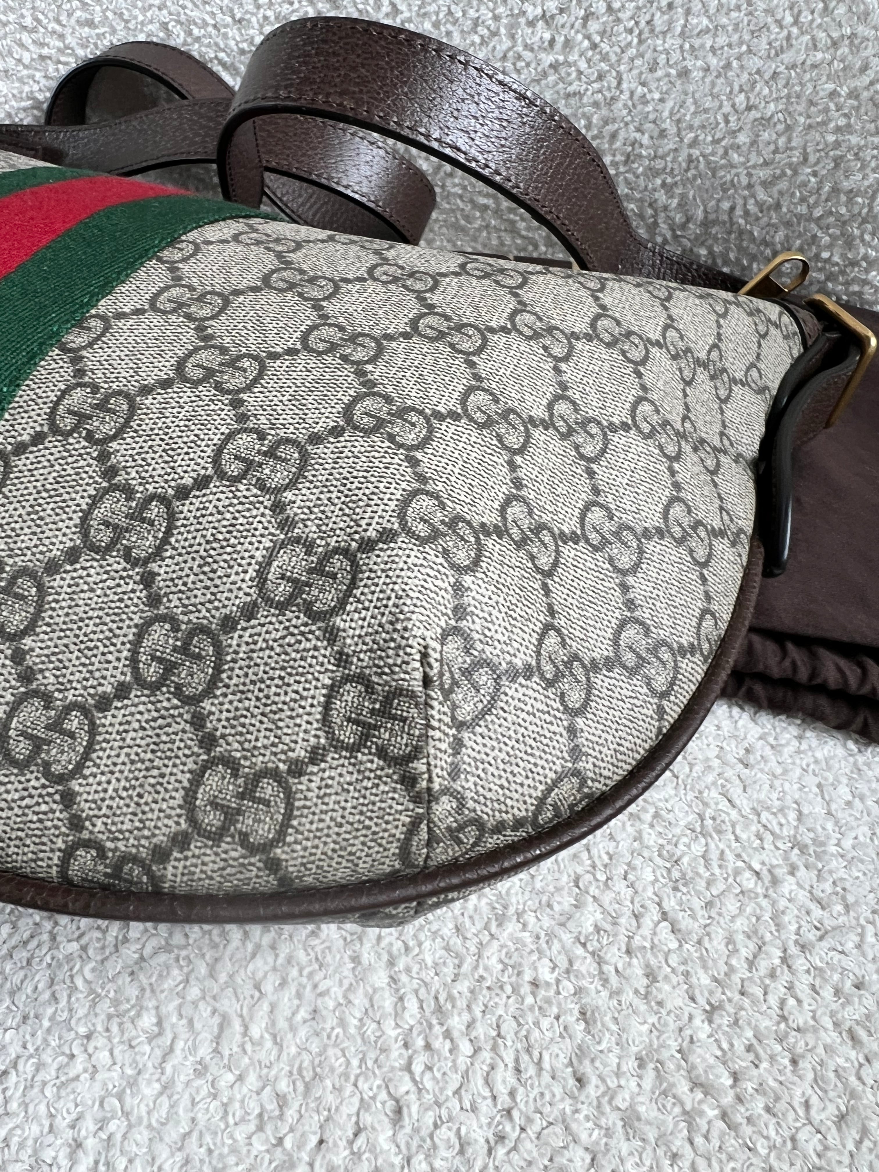 Gucci GG Supreme Ophidia Small Shoulder Bag (RRP £1190)