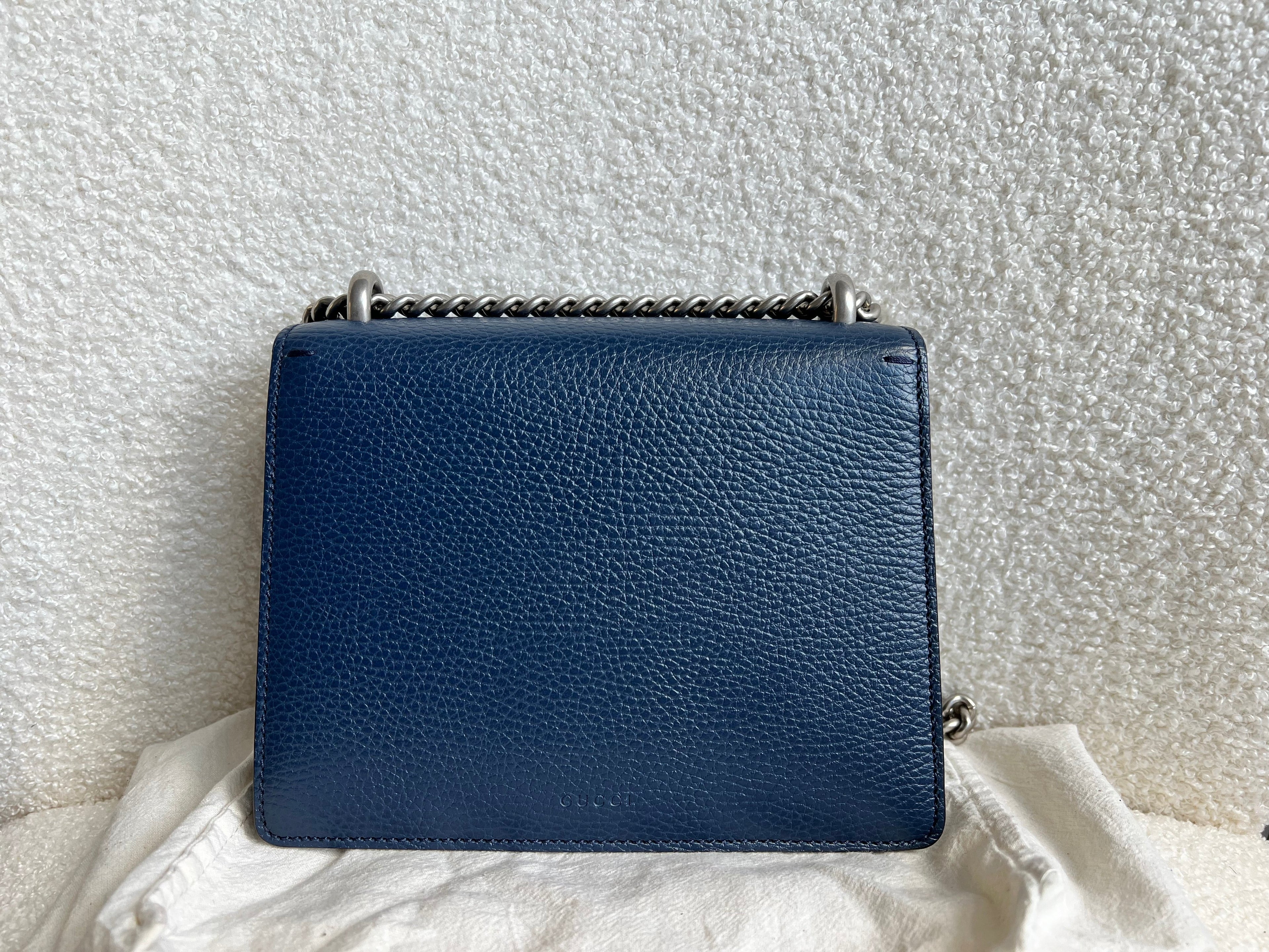 Gucci Dionysus Navy Blue Mini Bag (RRP £2050)