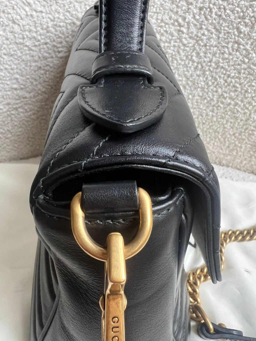 Gucci GG Black Small Top Handle Bag (RRP £2050)