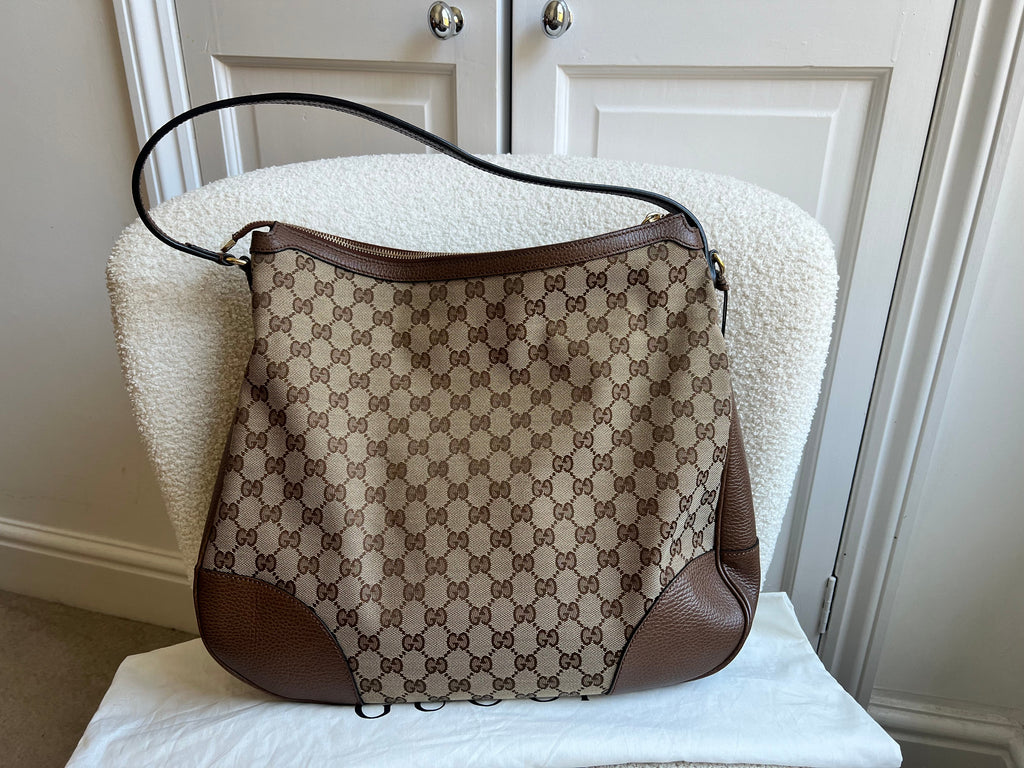Gucci GG Bree Canvas Hobo