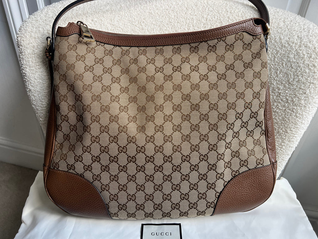 Gucci GG Bree Canvas Hobo