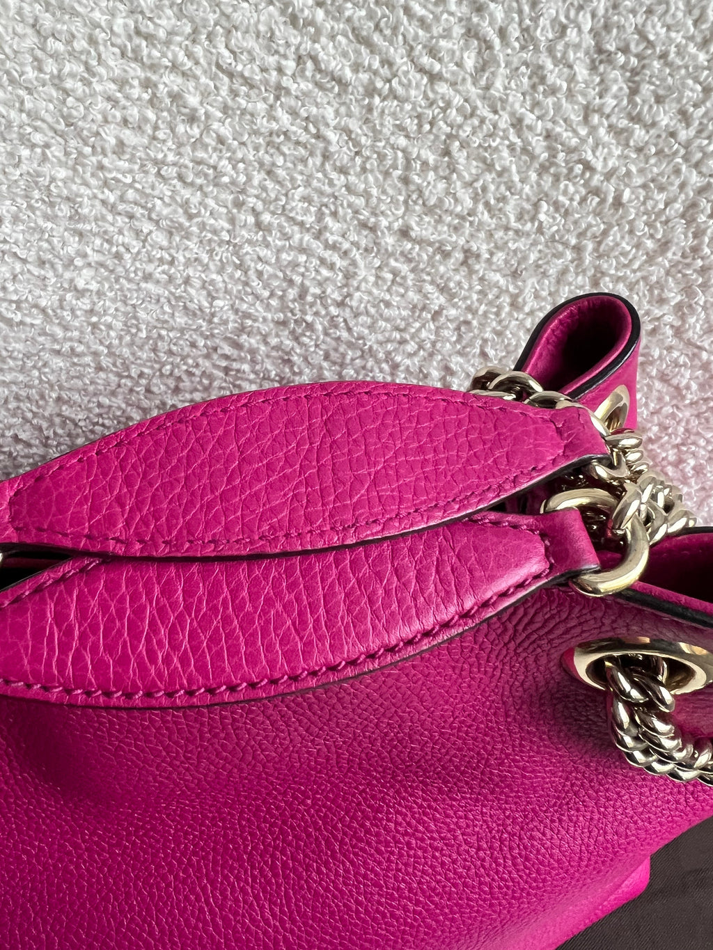 Gucci Pink Soho Chain Tote (RRP £1350)