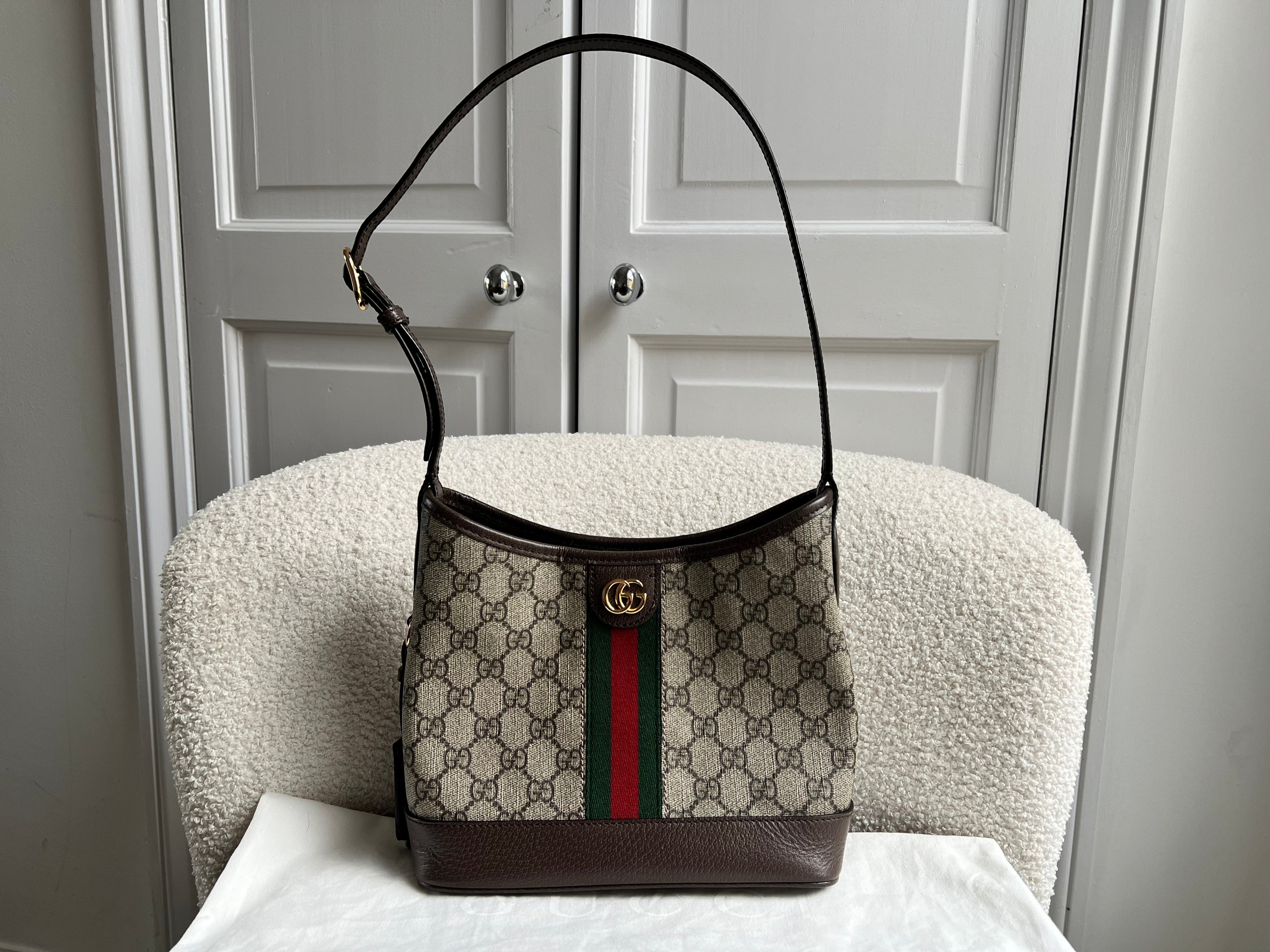 Gucci GG Supreme Ophidia Small Shoulder Bag (RRP £1280)