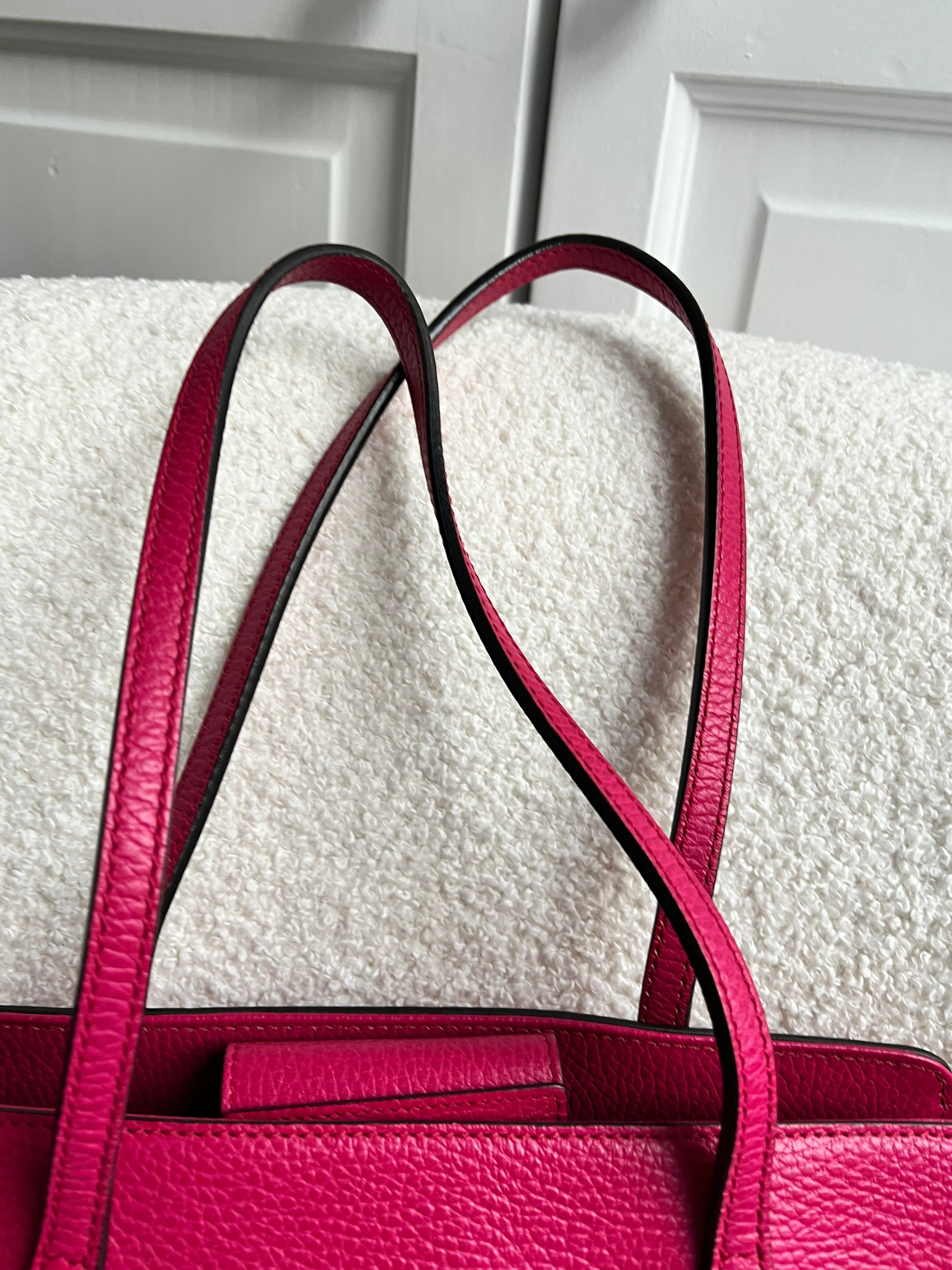 Gucci Pink Swing Tote