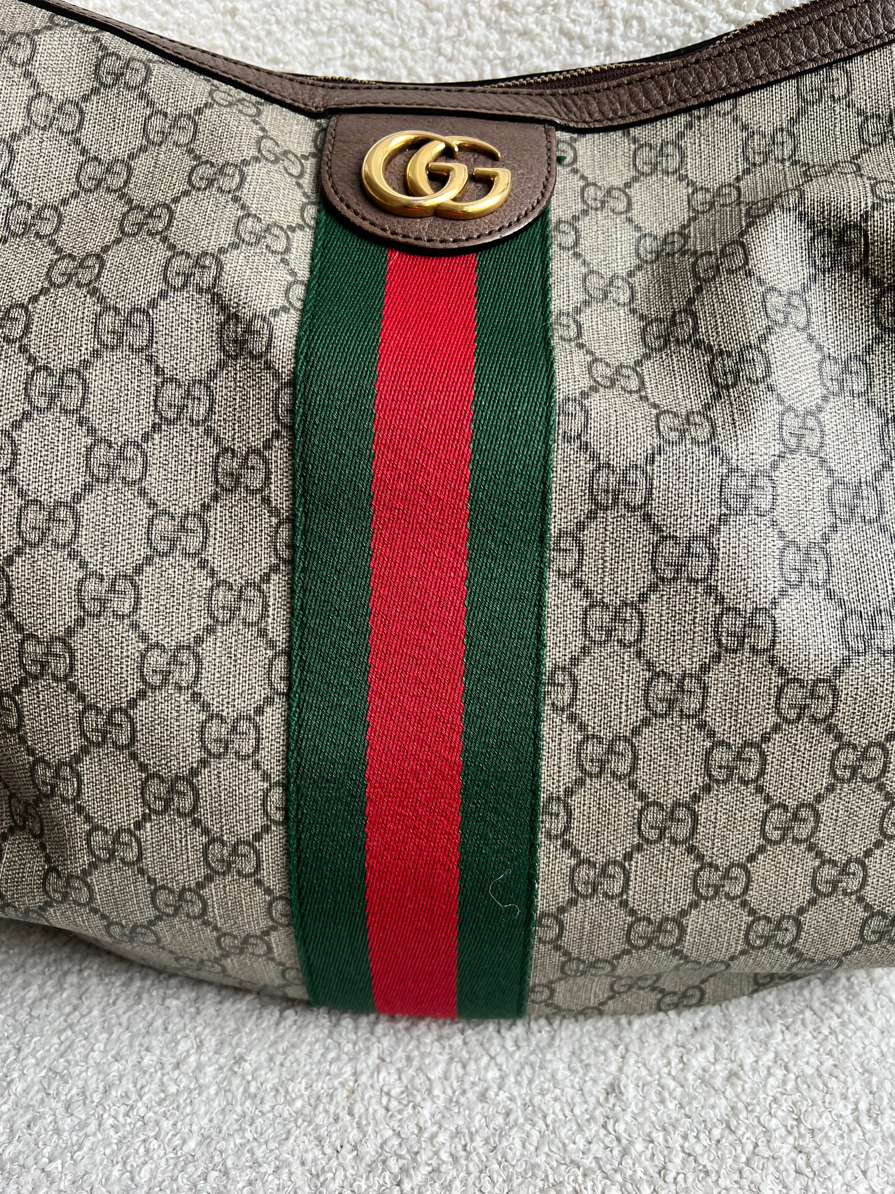 Gucci GG Supreme Ophidia Large Shoulder Bag (RRP £1190)