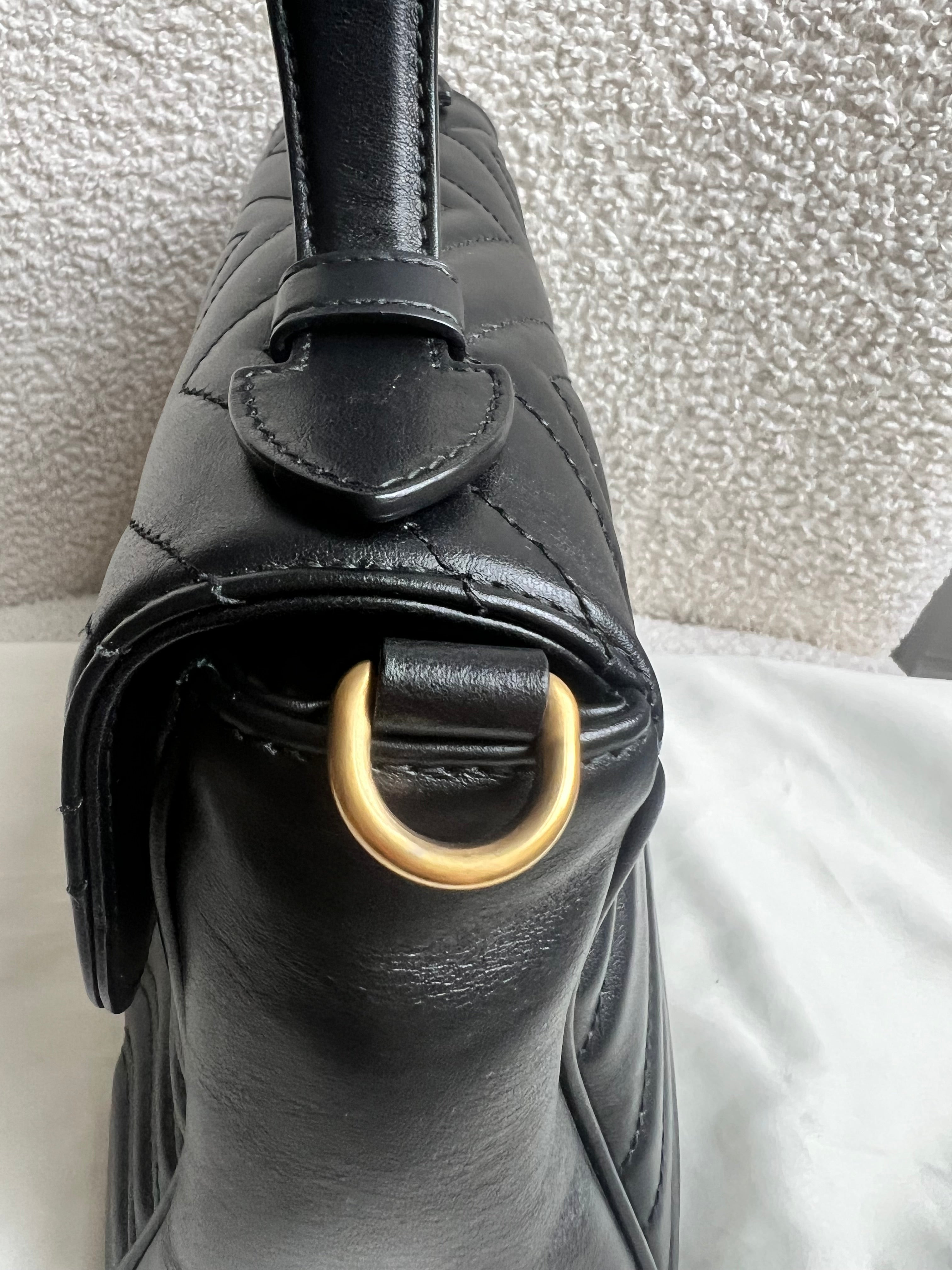 Gucci GG Black Small Top Handle Bag (RRP £2050)