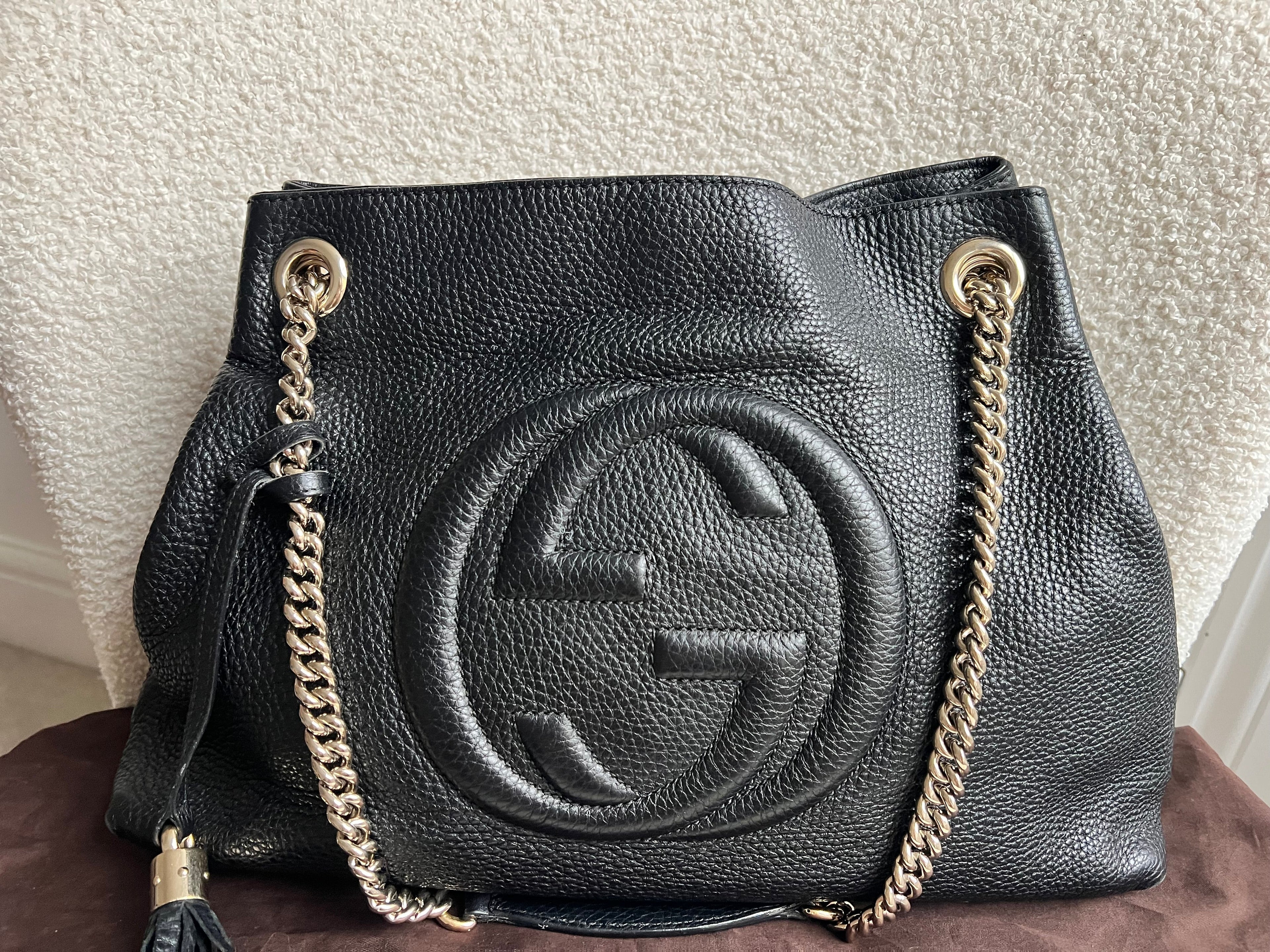Gucci Black Soho Chain Tote (RRP £1350)