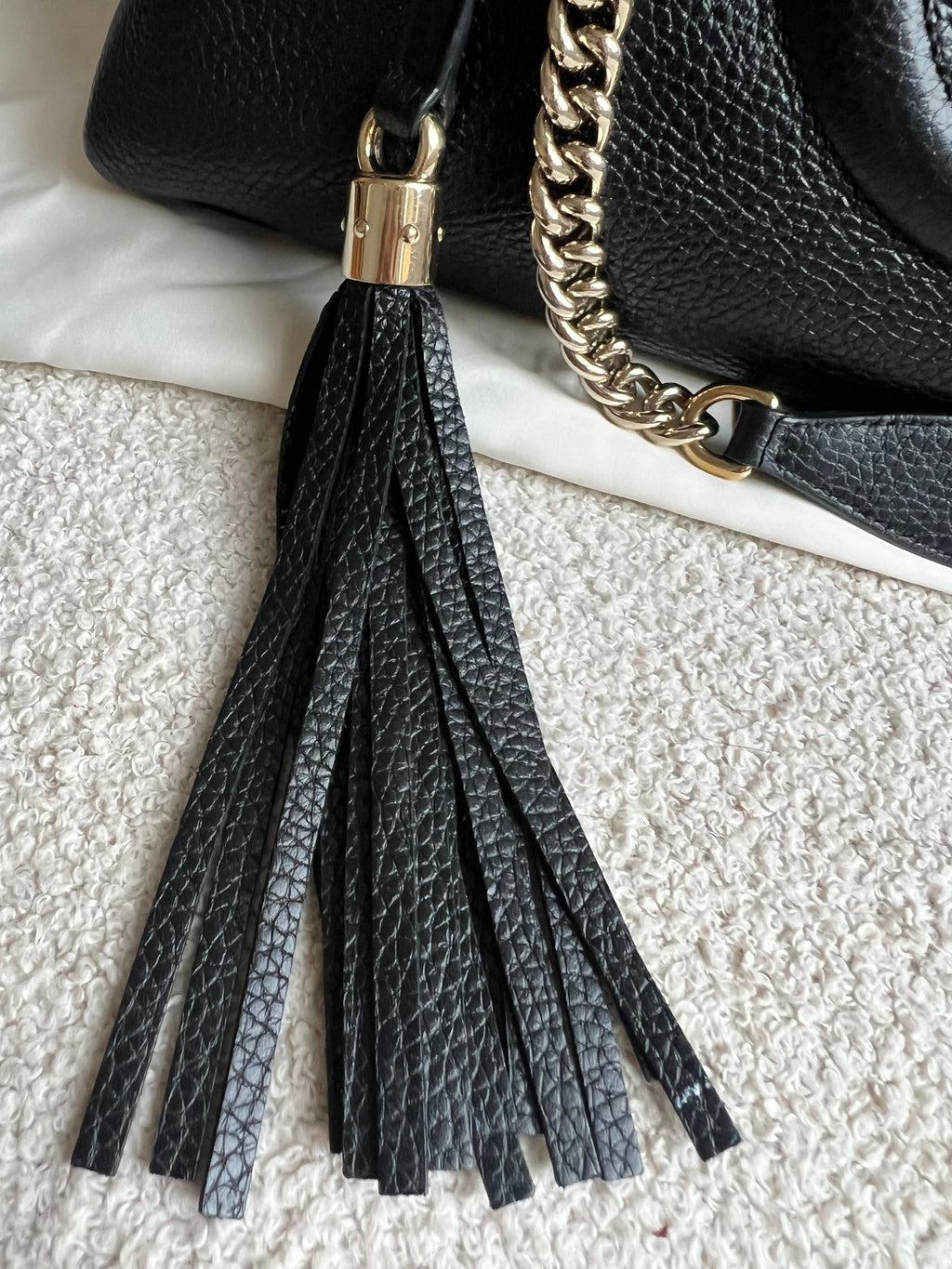 Gucci Black Soho Chain Tote (RRP £1350)