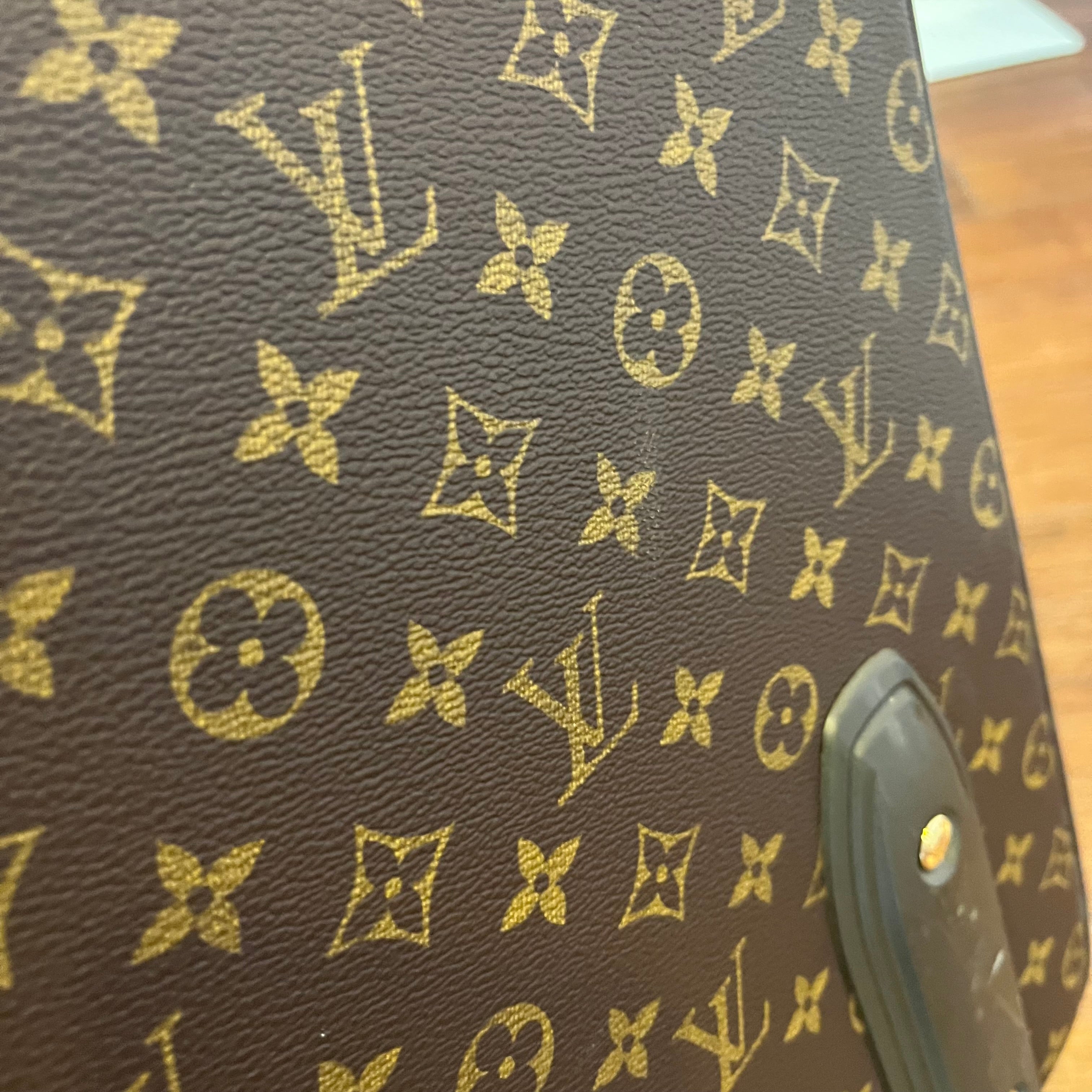 LOUIS VUITTON Pégase 45 Brown Monogram Canvas Rolling Luggage